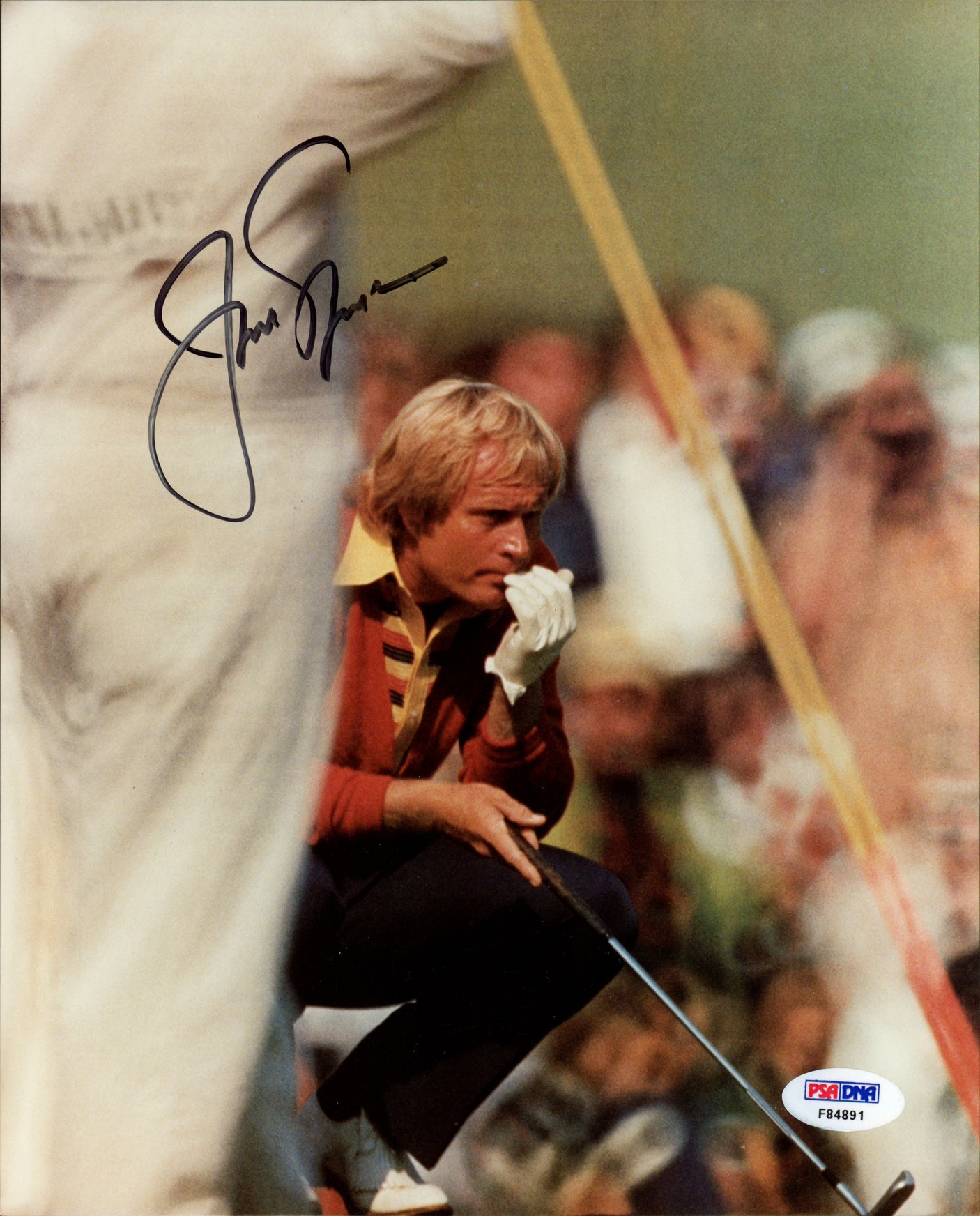 Jack Nicklaus Autographed 8x10 Photo PSA/DNA #F84891