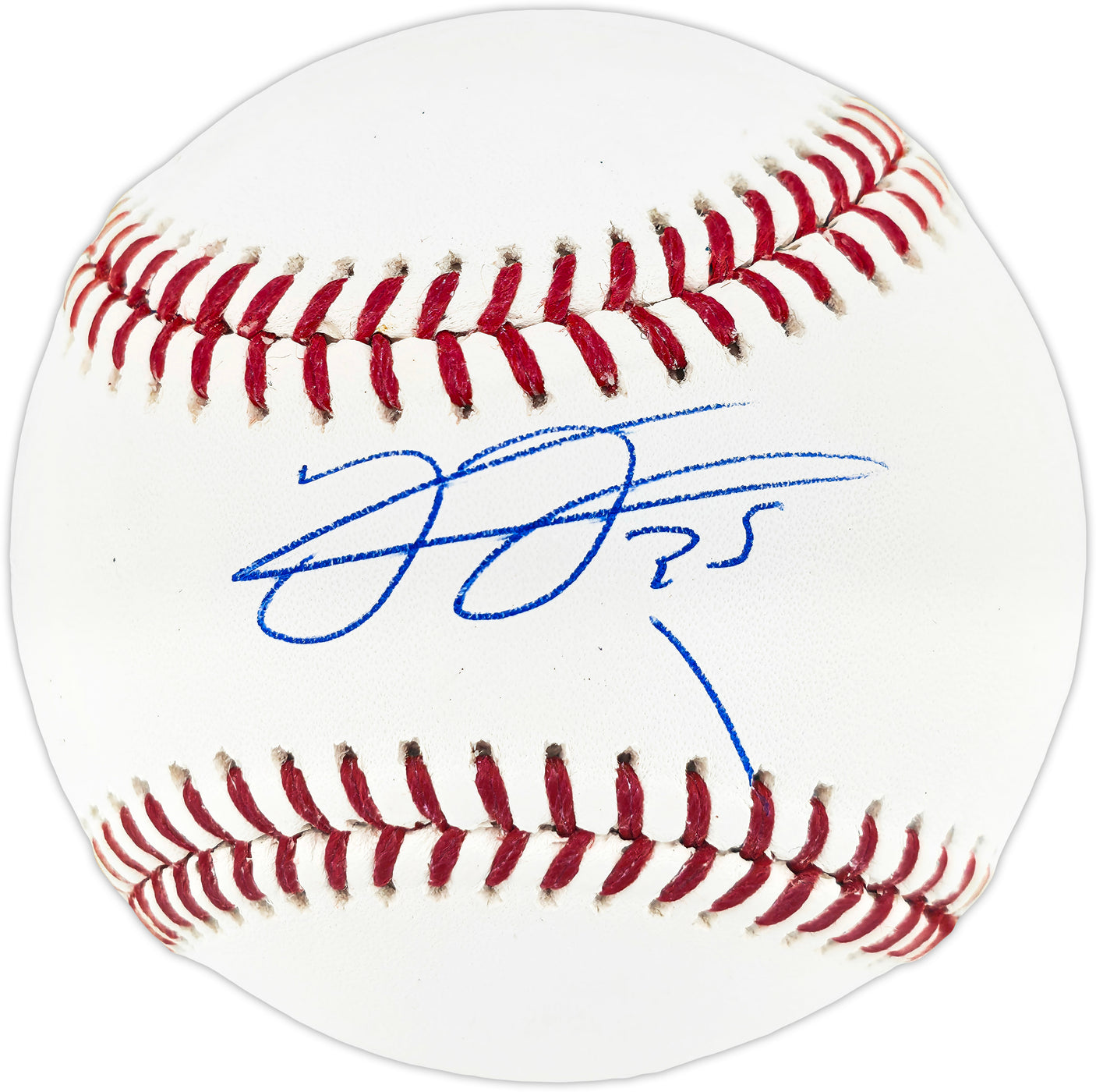 Frank Thomas Autographed Official MLB Baseball Chicago White Sox Beckett BAS Witness #2W796041