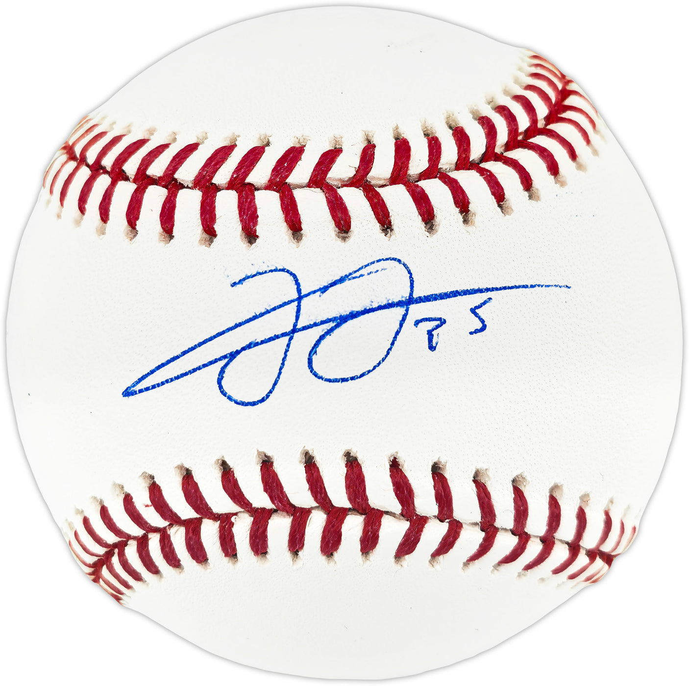 Frank Thomas Autographed Official MLB Baseball Chicago White Sox Beckett BAS Witness #2W795937