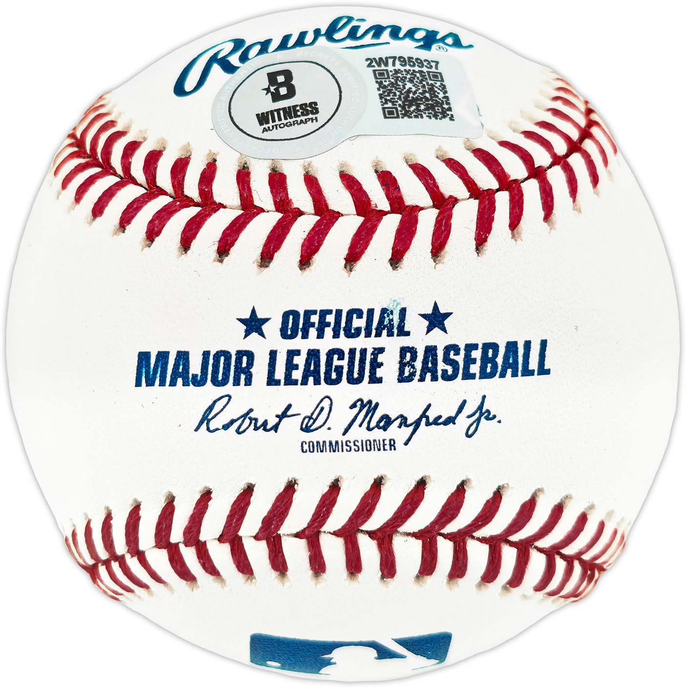 Frank Thomas Autographed Official MLB Baseball Chicago White Sox Beckett BAS Witness #2W795937