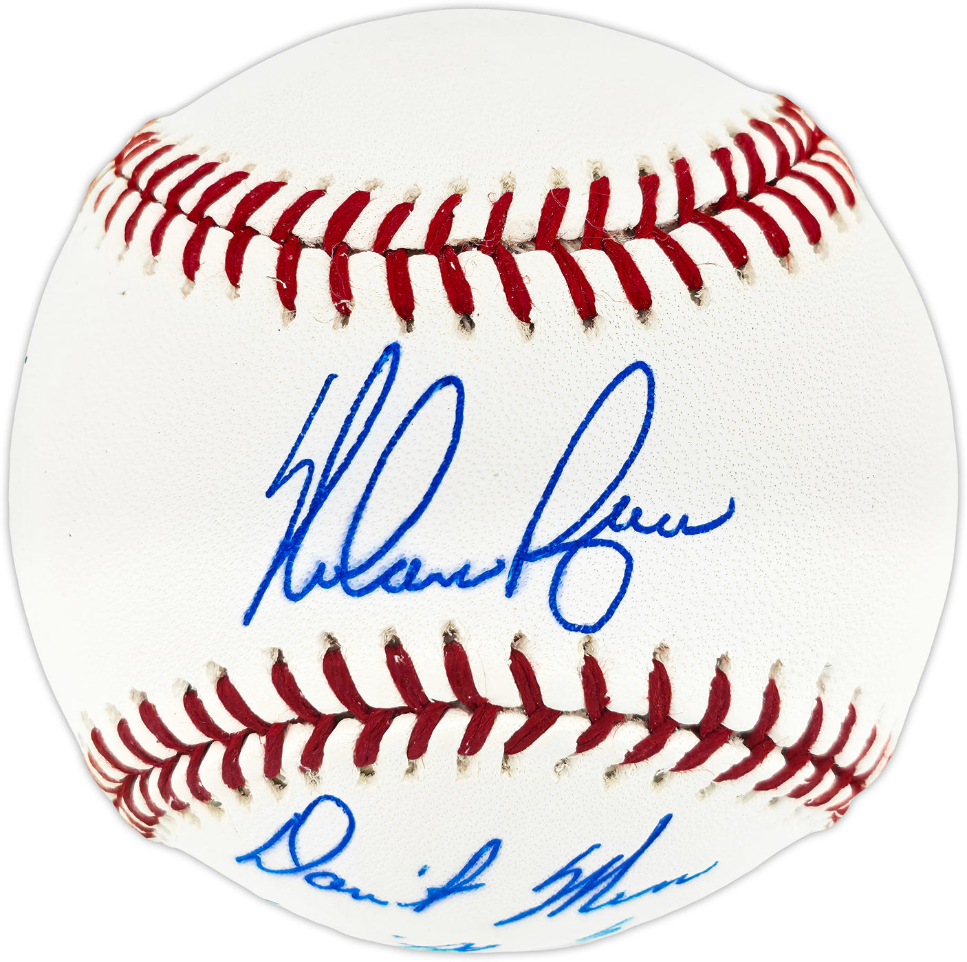 Nolan Ryan Autographed Official MLB Baseball Texas Rangers "Don't Mess With Texas!" NR Holo SKU #243153