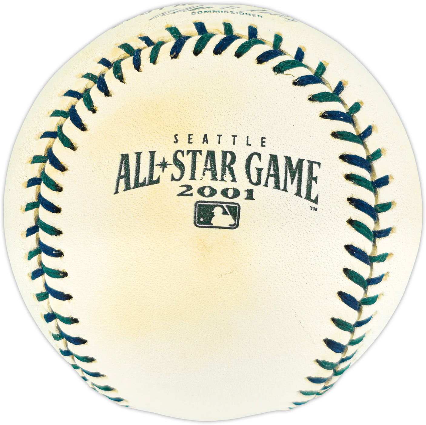 Bret Boone Autographed Official 2001 All Star Game Logo Baseball Seattle Mariners MCS Holo #87021