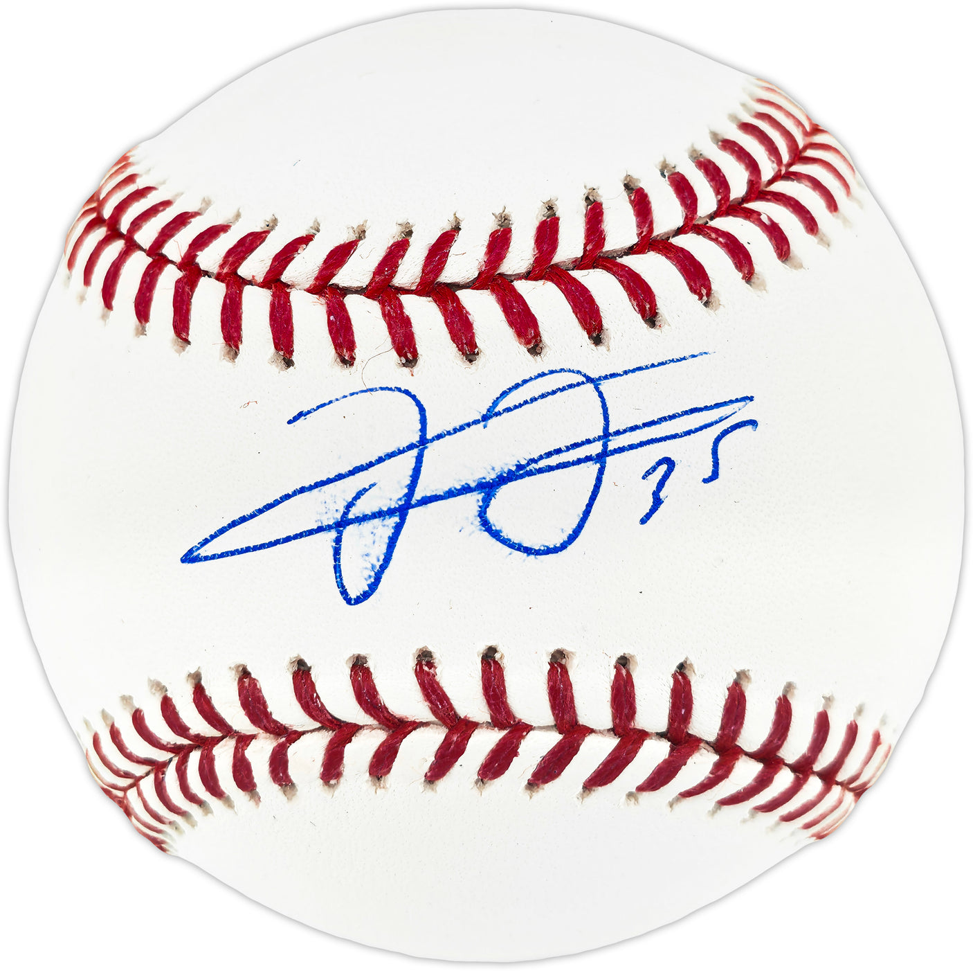 Frank Thomas Autographed Official MLB Baseball Chicago White Sox Beckett BAS Witness #2W795961