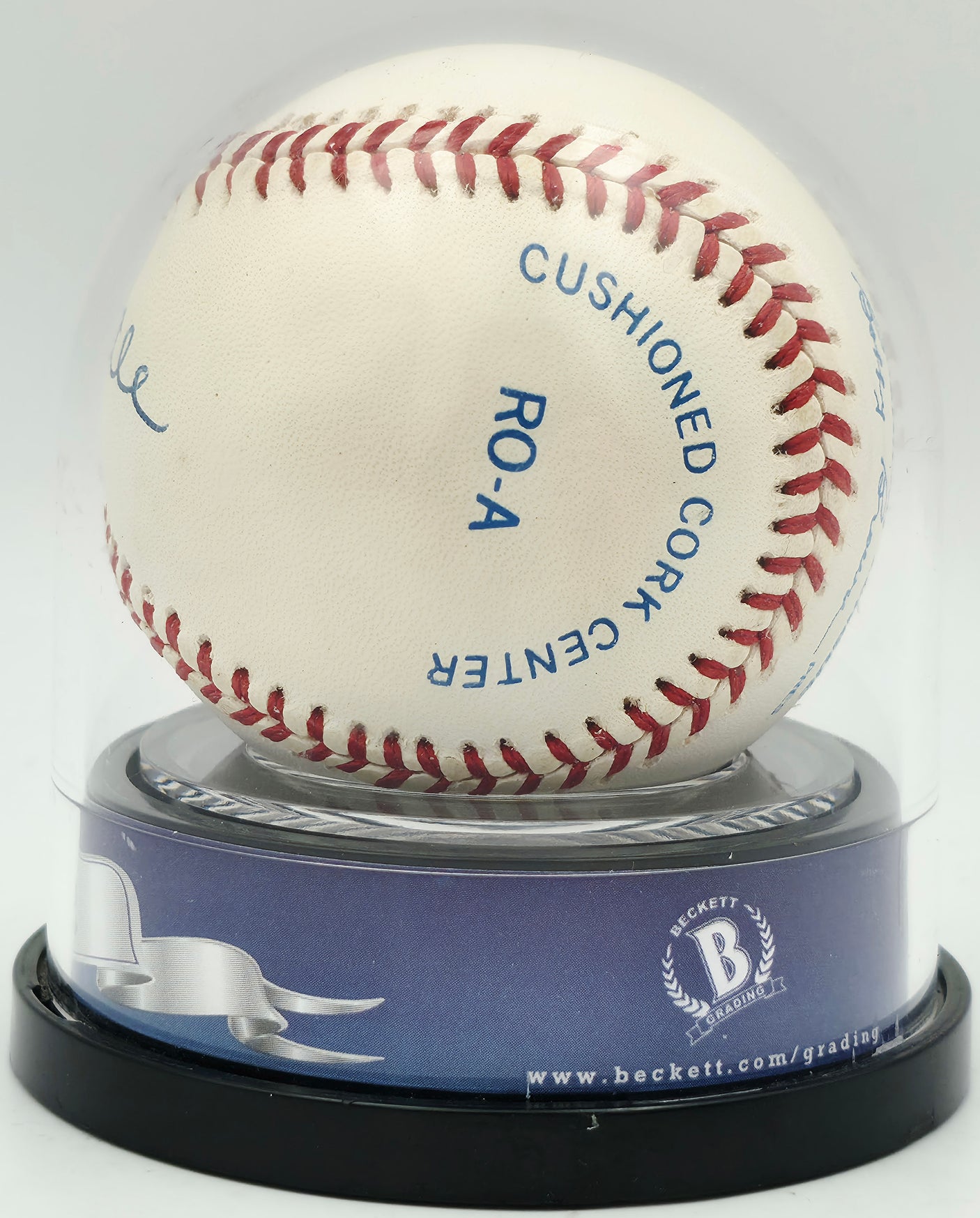 Mickey Mantle Autographed Official AL Baseball New York Yankees Auto Grade Gem Mint 10 Beckett BAS #9373580