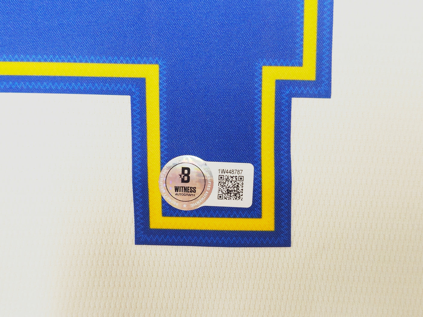 Seattle Mariners Ken Griffey Jr. Autographed Cream Nike 2023 All Star Game Patch Jersey Size XL Beckett BAS Witness Stock #230139