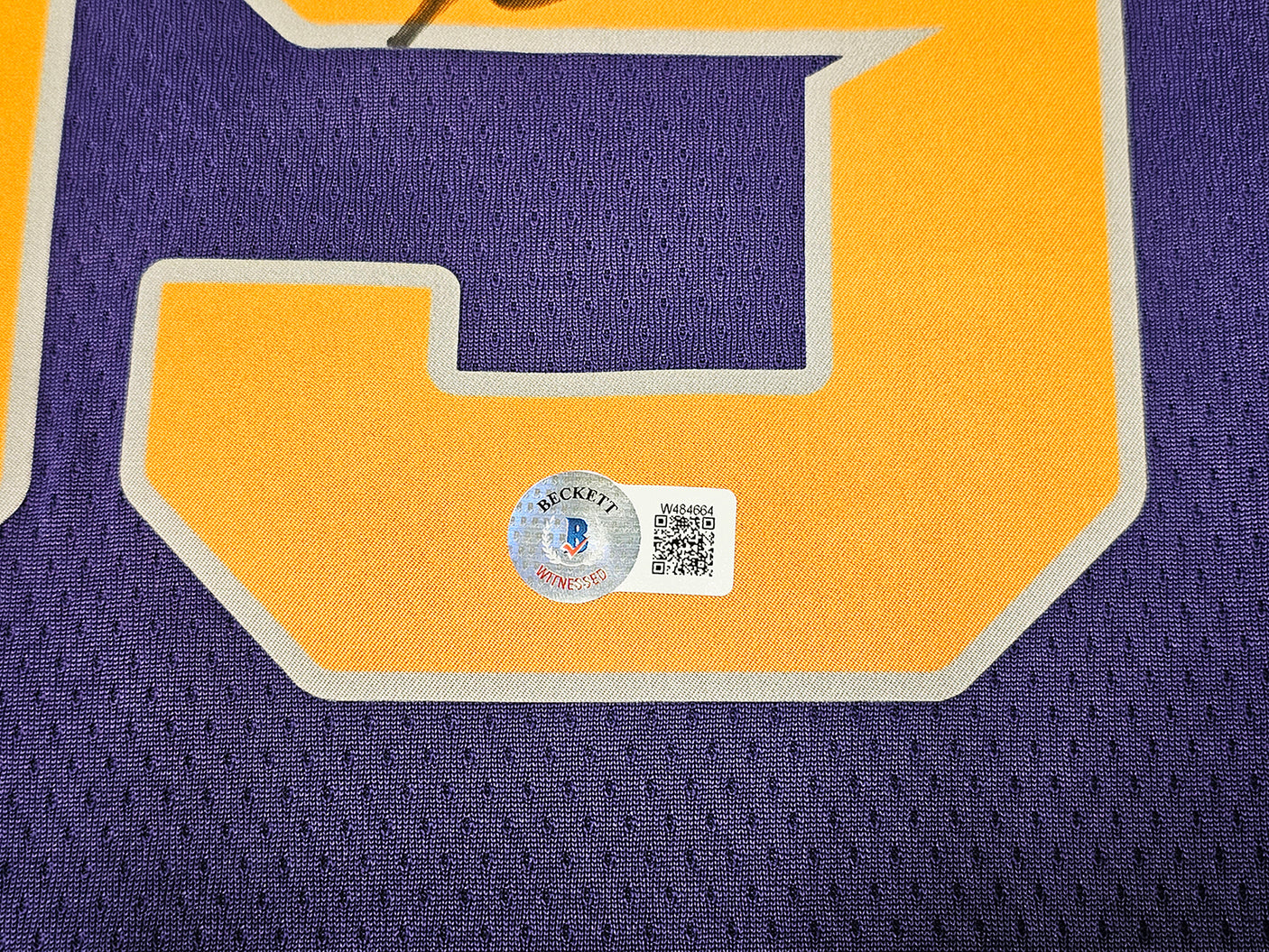 Phoenix Suns Kevin Durant Autographed Purple Nike Icon Edition Jersey Size 48 Beckett BAS QR Stock #215769