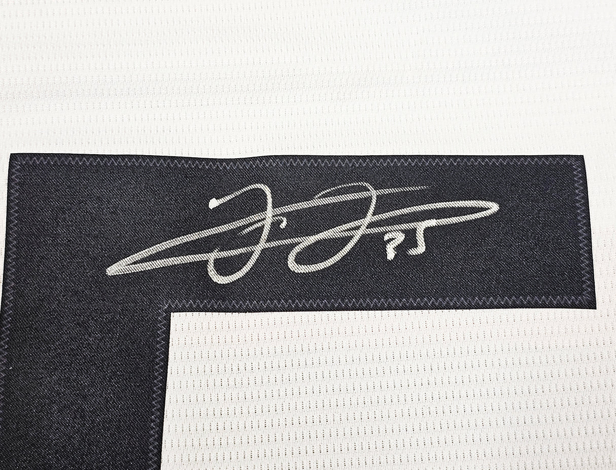 Chicago White Sox Frank Thomas Autographed White Nike Jersey Size L Beckett BAS Witness Stock #215874