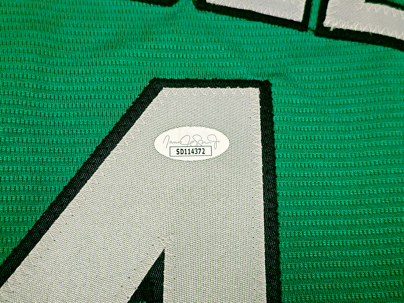 Seattle Mariners Julio Rodriguez Autographed Teal Nike Jersey Size L JSA Stock #215866