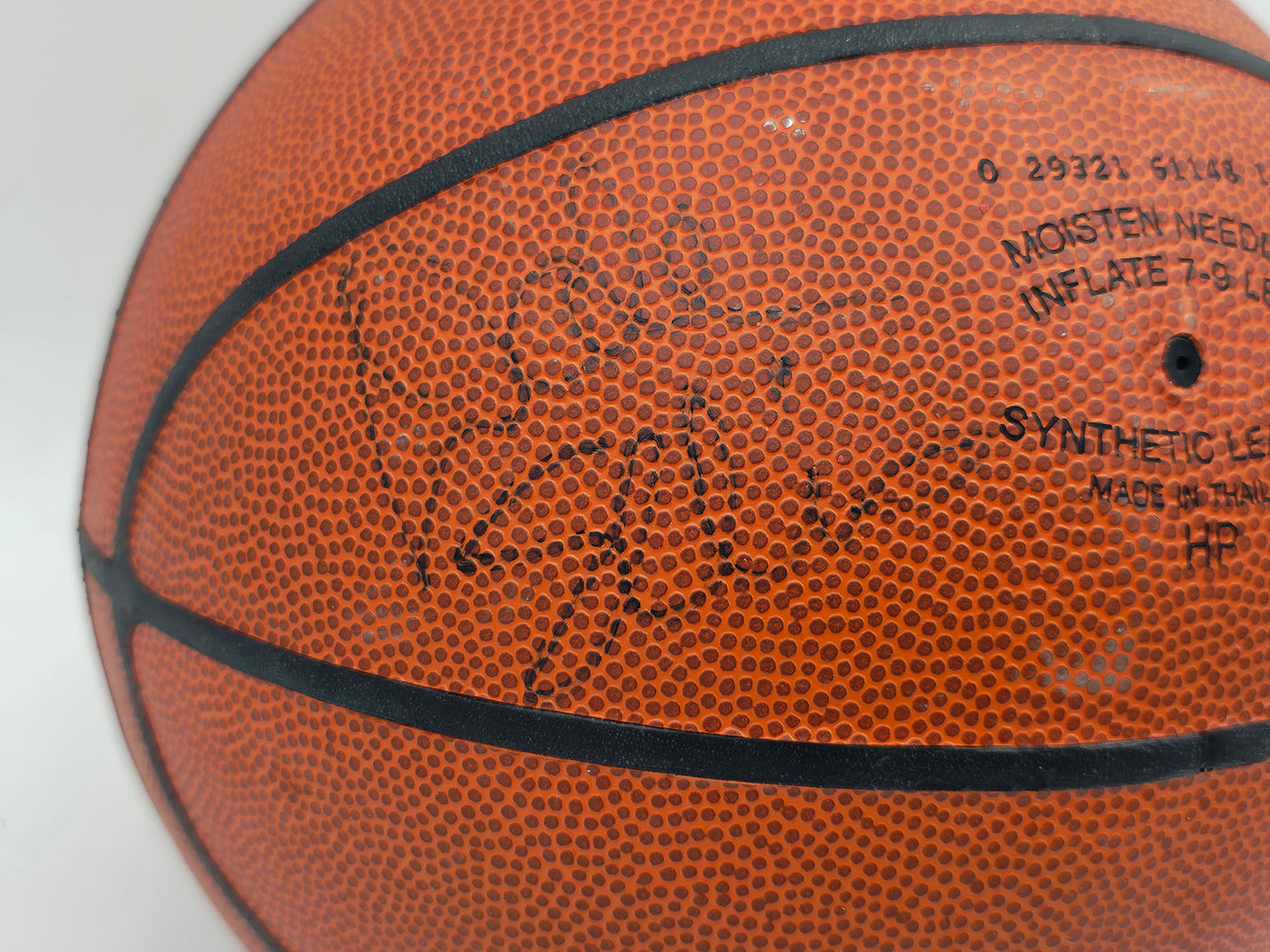 Dave Ellis Autographed Official NBA Leather Basketball San Antonio Spurs JSA #AZ56120