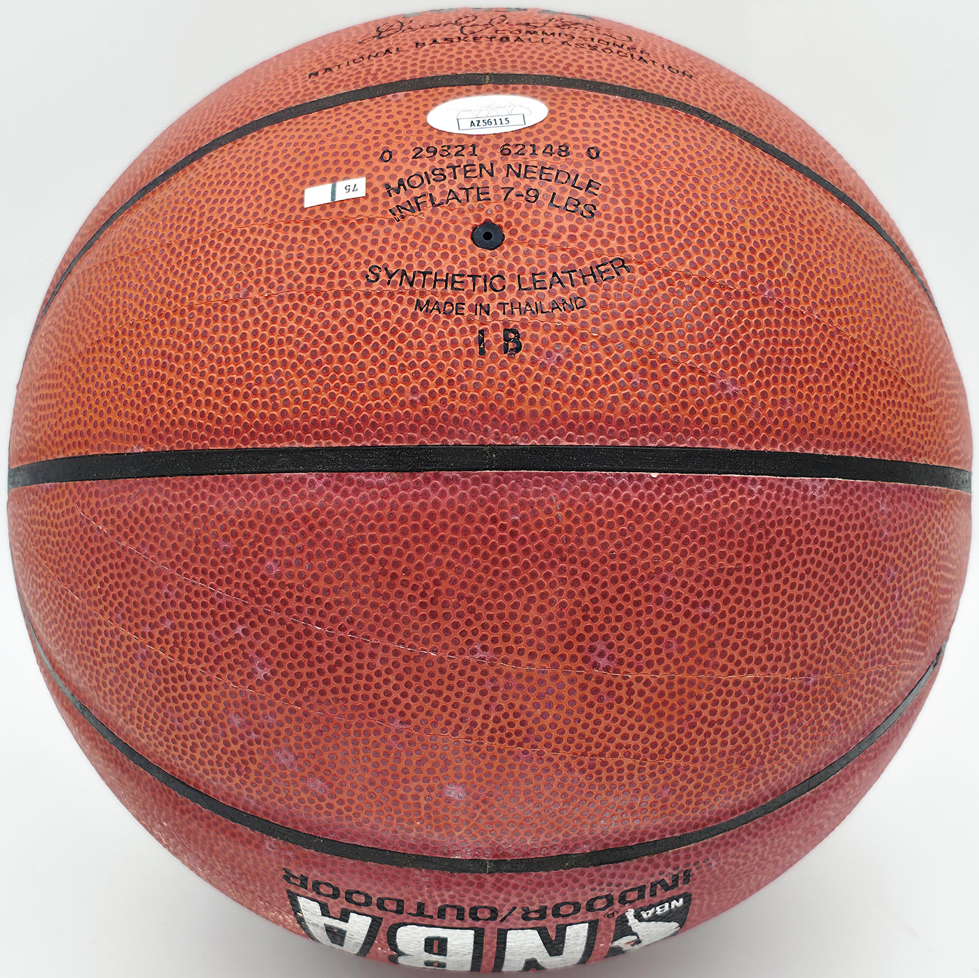 Buck Williams Autographed Official NBA Leather Basketball New Jersey Nets JSA #AZ56115