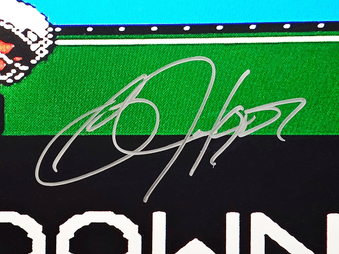 Bo Jackson Autographed Framed 16x20 Nintendo Tecmo Bowl Photo With NES Controller Oakland Raiders Beckett BAS Witness Stock #230196