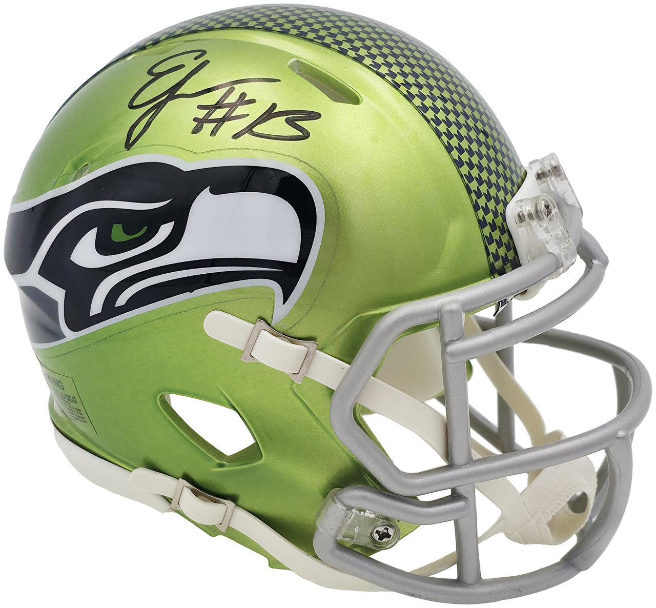 Ernest Jones IV Autographed Seattle Seahawks Speed Mini Helmet MCS Holo Stock #242557