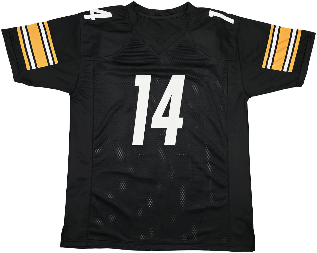 Pittsburgh Steelers George Pickens Autographed Black Jersey Beckett BAS QR Stock #243092