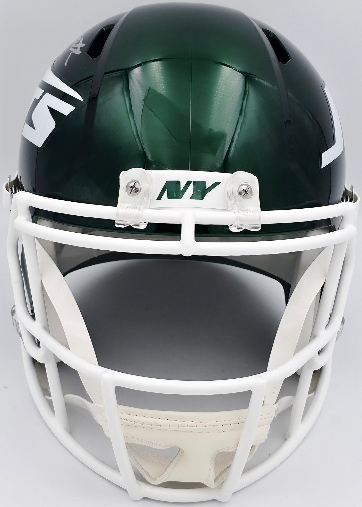 Joe Namath Autographed New York Jets 2024 Green Full Size Speed Replica Helmet PSA/DNA Stock #243282