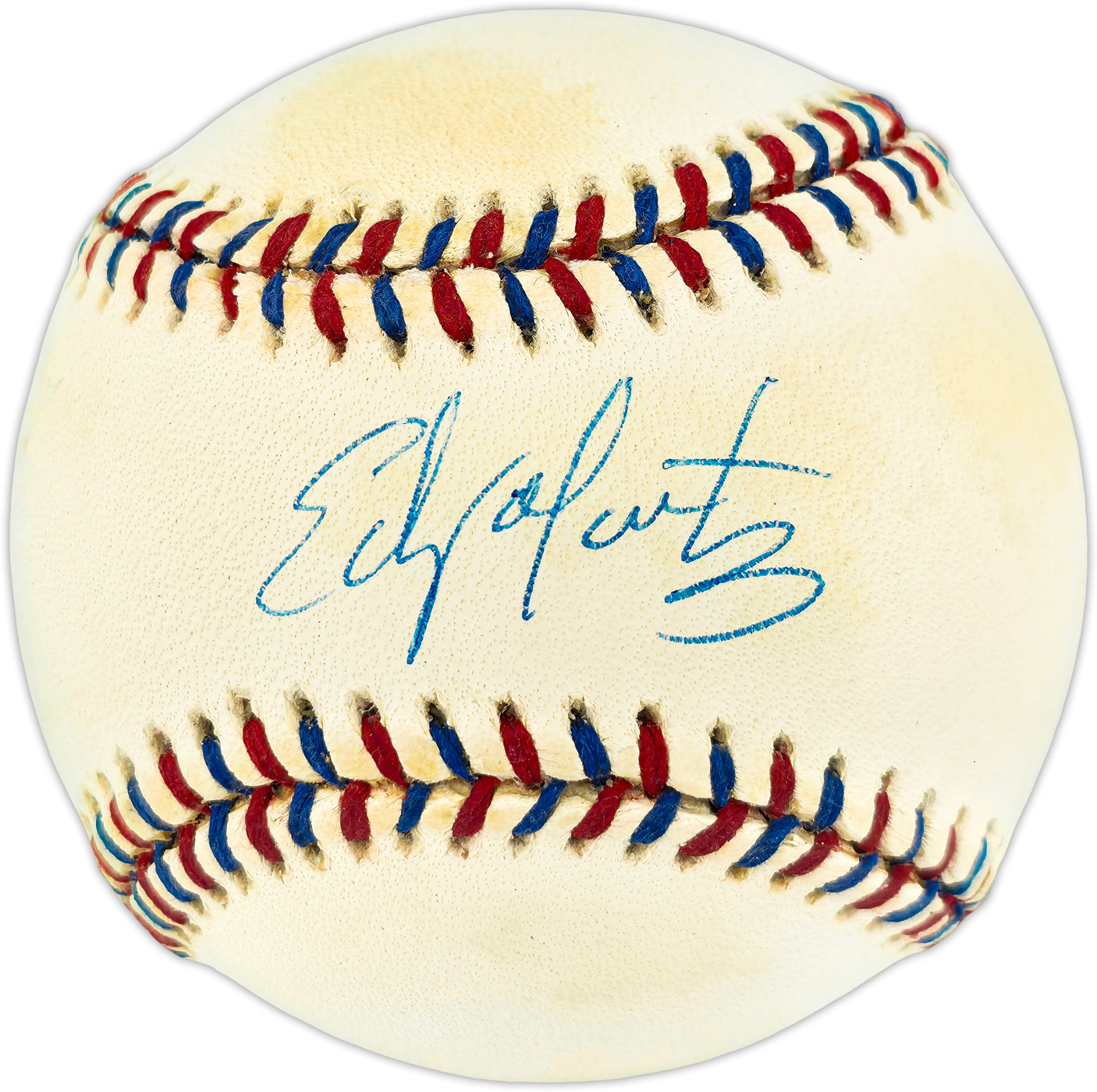 Edgar Martinez Autographed Official 1995 All Star Game Logo MLB Baseball Seattle Mariners MCS Holo #64080