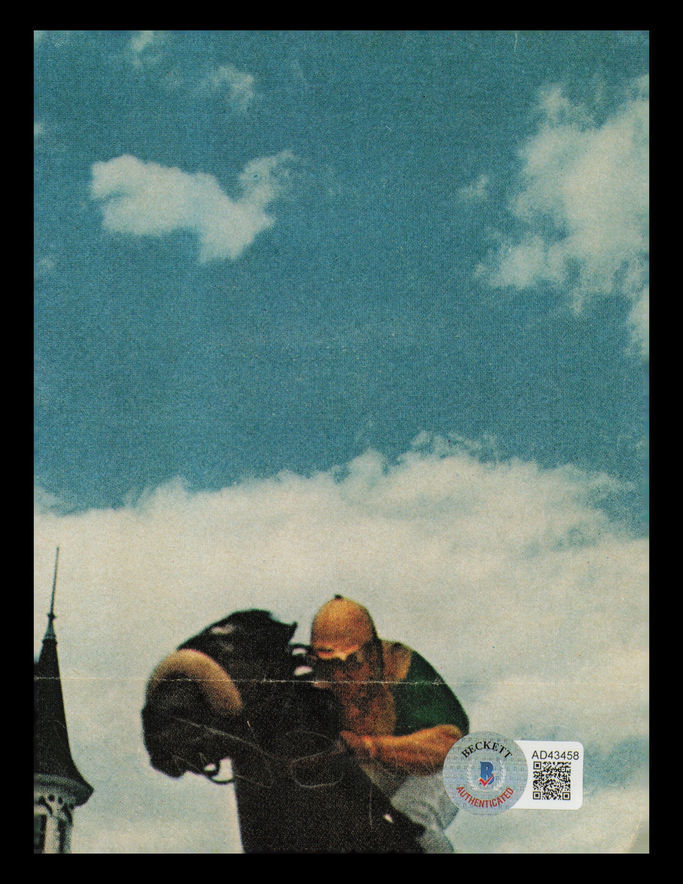 Casey Stengel Autographed 4.5x6 Magazine Page Photo New York Mets Signed Over Name Beckett BAS #AD43458