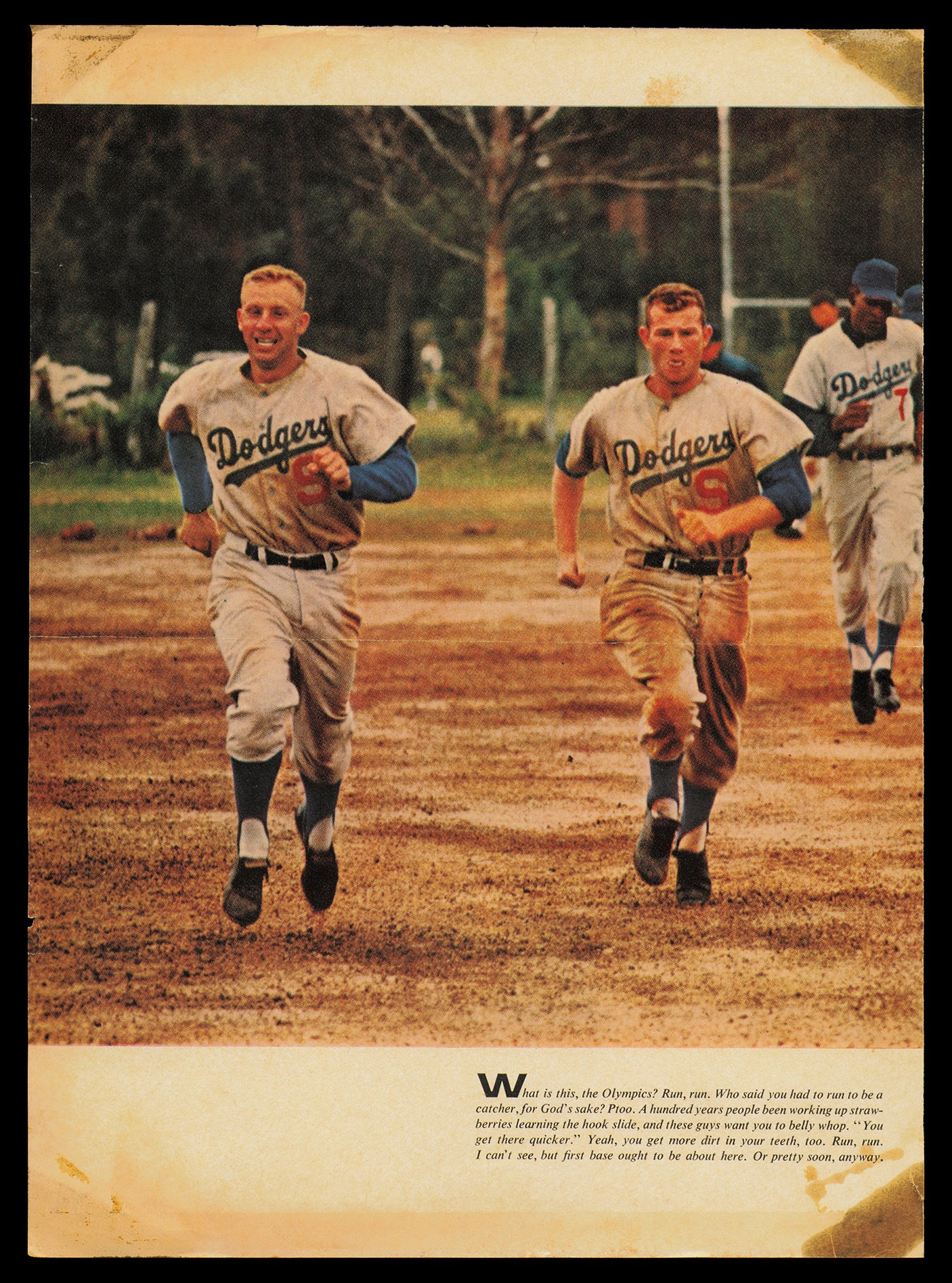 Walter Walt Alston Autographed 8.5x11 Magazine Page Photo Los Angeles Dodgers Beckett BAS #AD43463