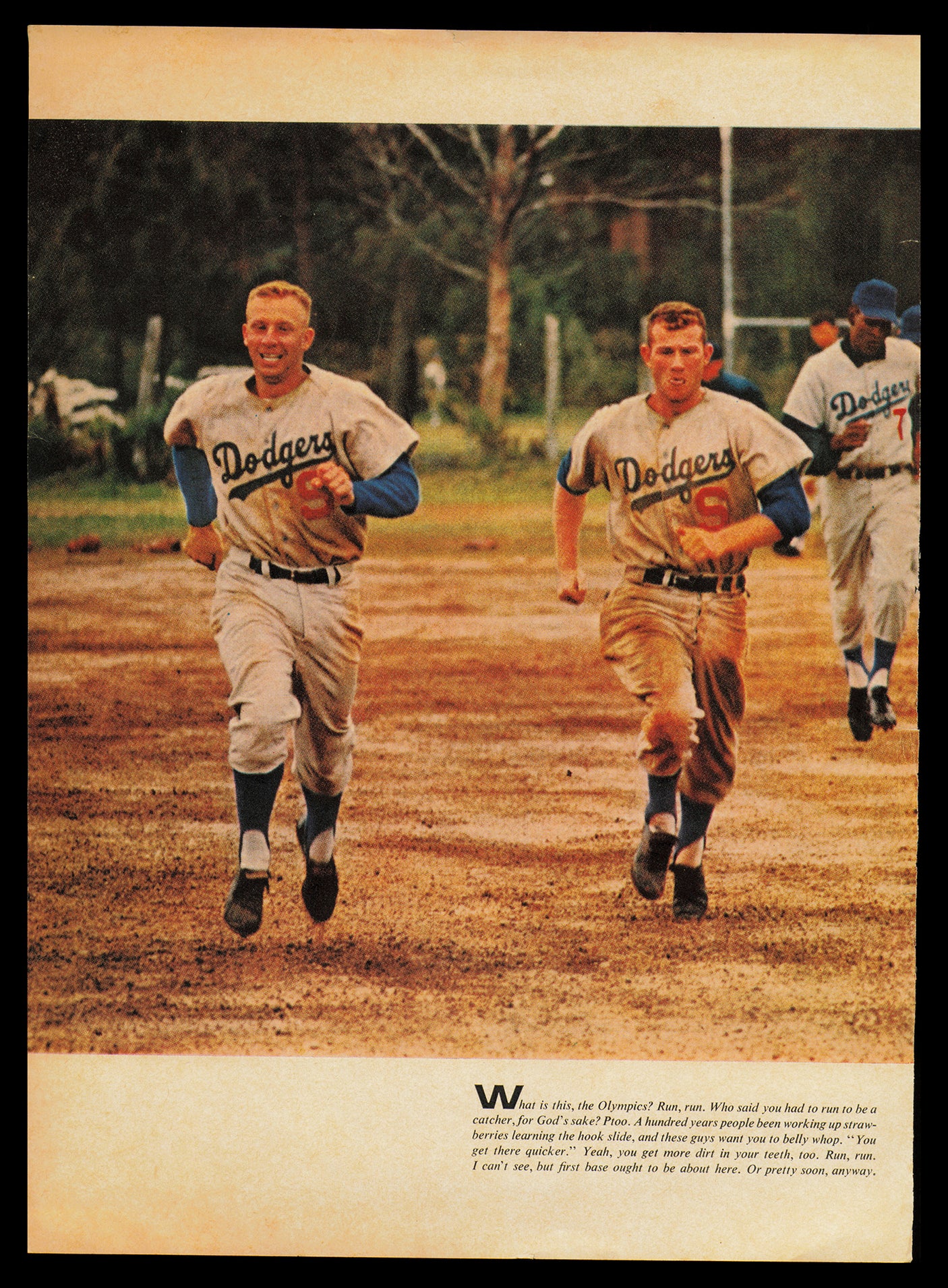 Walter Walt Alston Autographed 8.5x11 Magazine Page Photo Los Angeles Dodgers Beckett BAS #AD43464