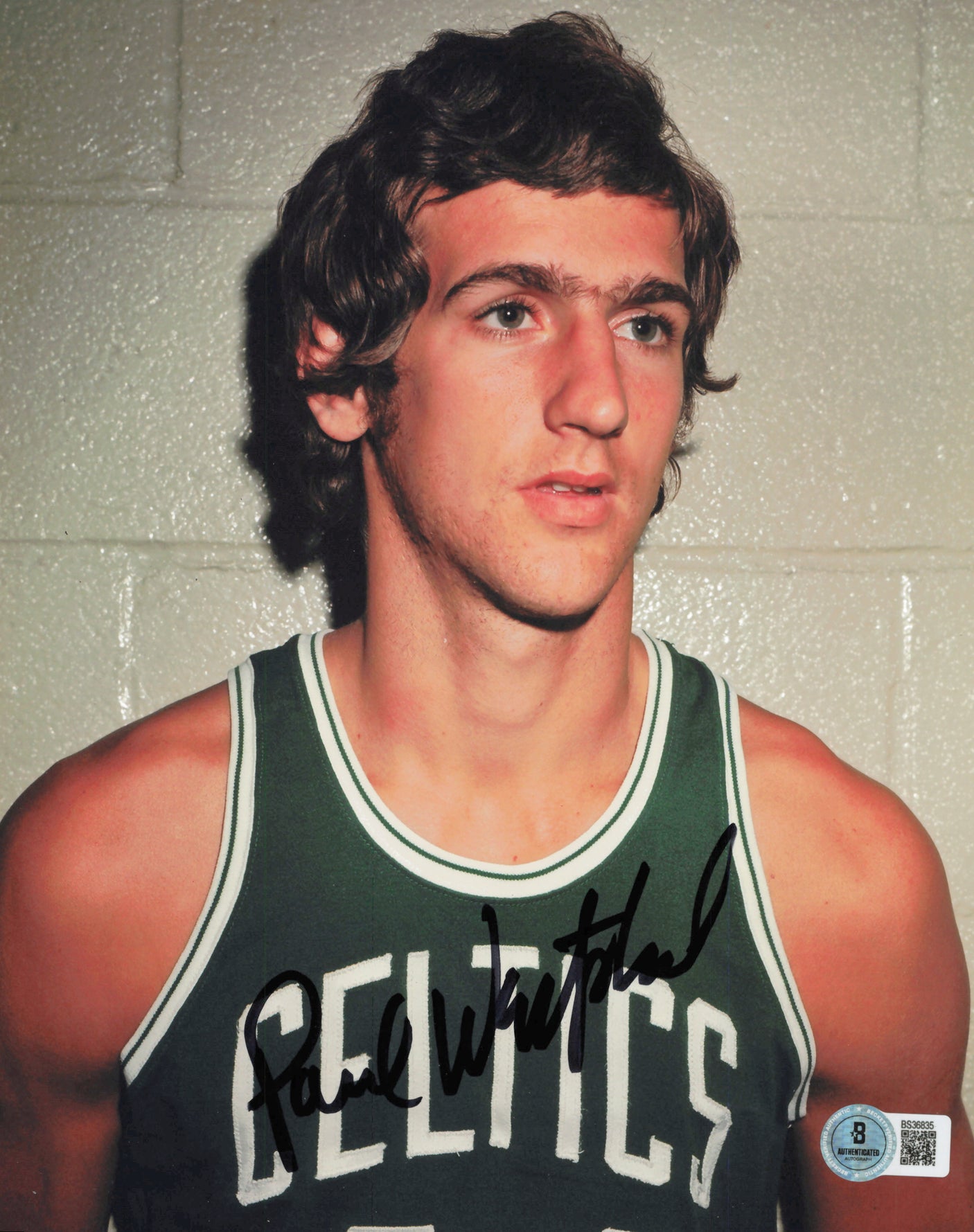 Paul Westphal Autographed 8x10 Photo Boston Celtics Beckett BAS QR #BS36835