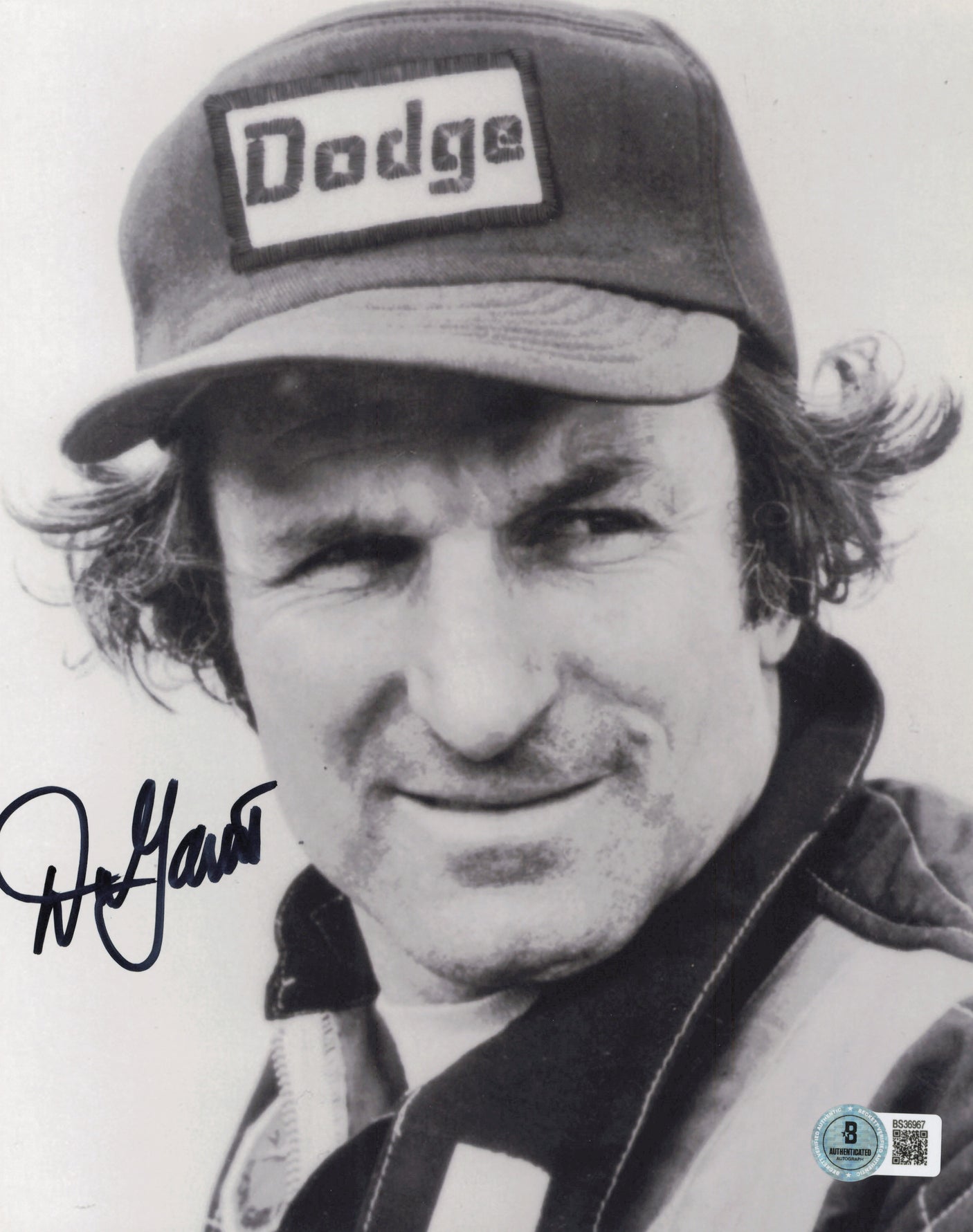 Big Daddy Don Garlits Autographed 8x10 Photo Drag Racing Beckett BAS QR #BS36967