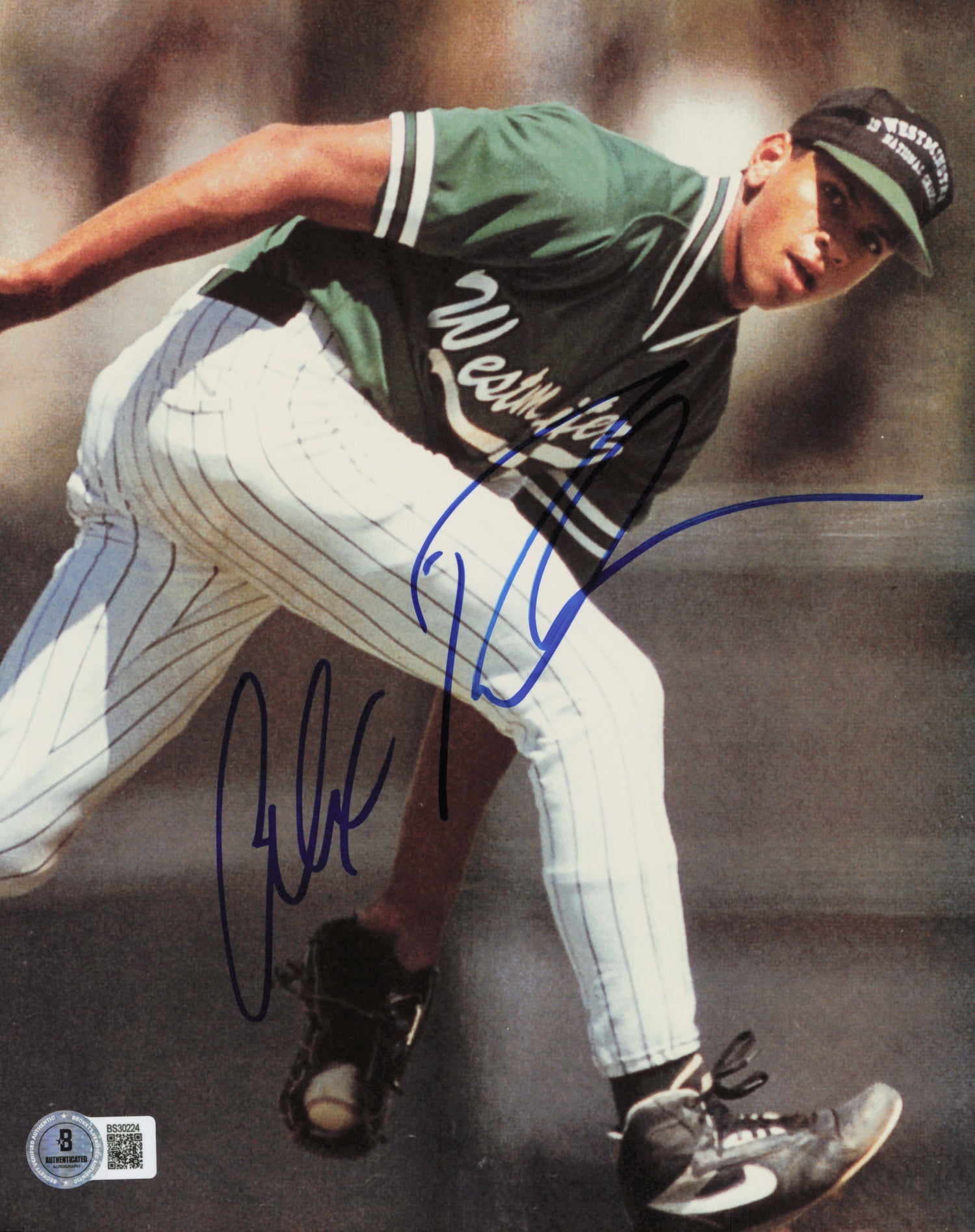 Alex Rodriguez Autographed 8x10 Photo Westminster High School Beckett BAS QR #BS30224