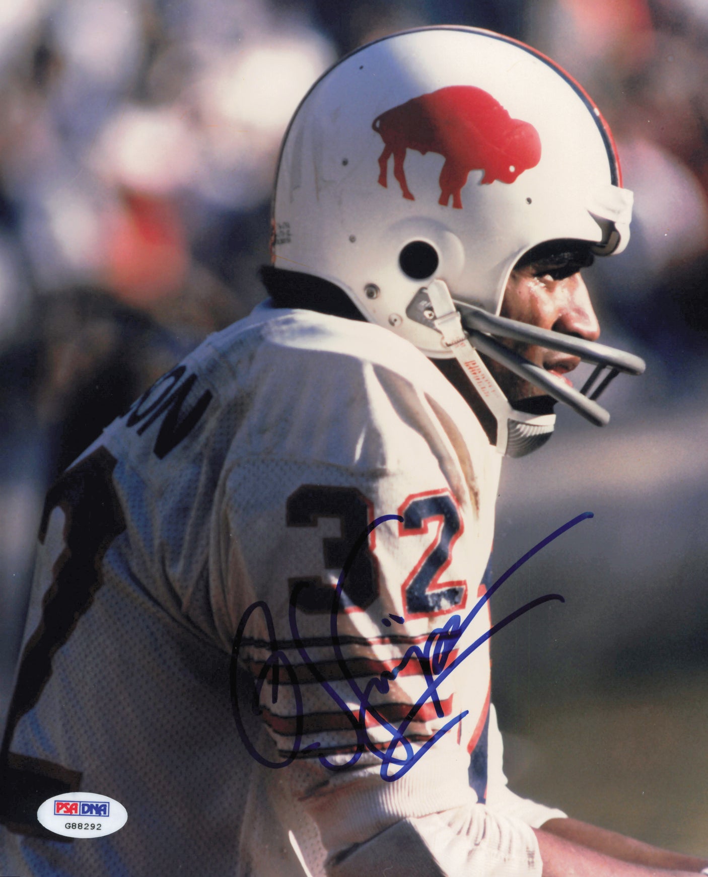 OJ O.J. Simpson Autographed 8x10 Photo Buffalo Bills PSA/DNA #G88292