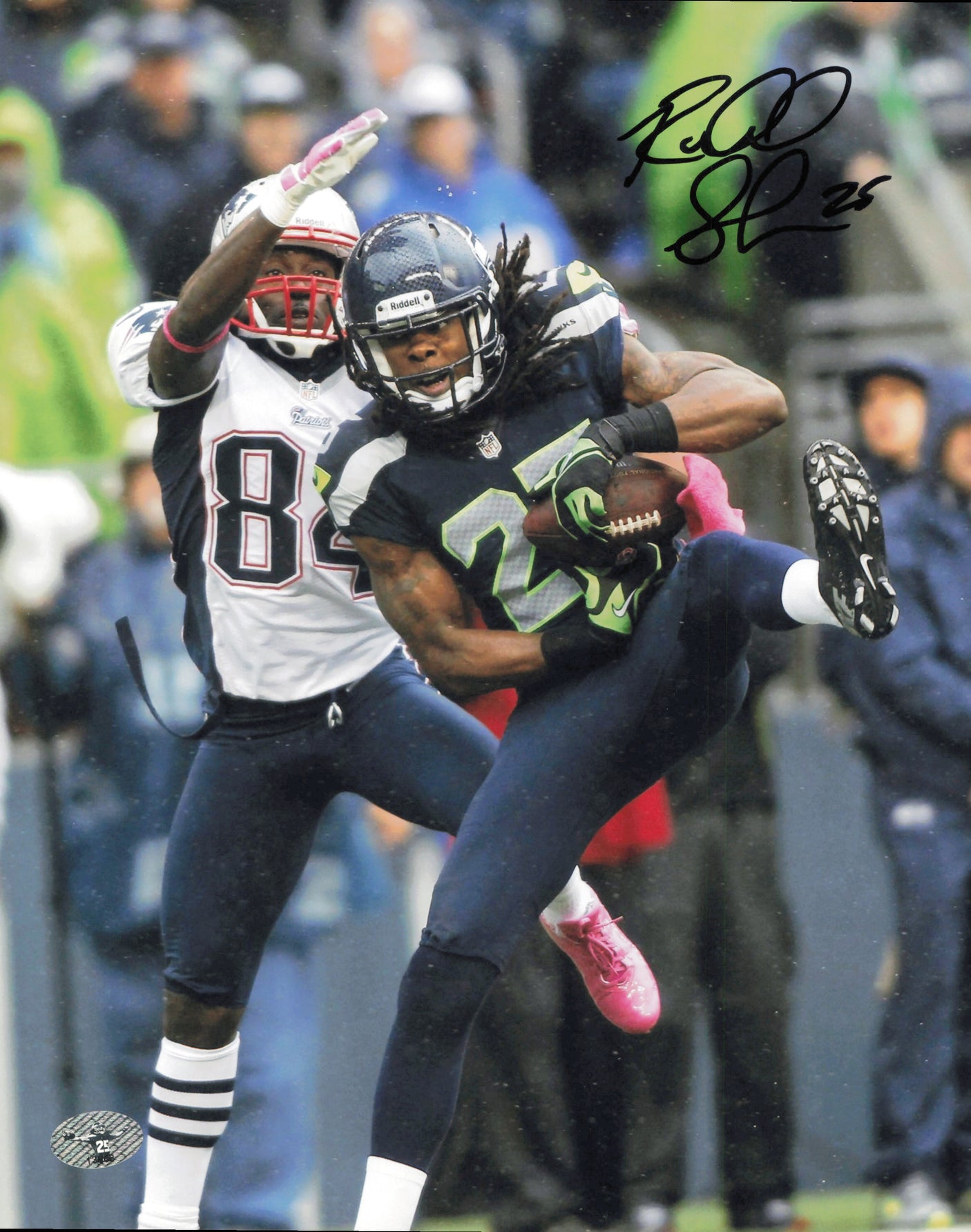Richard Sherman Autographed 8x10 Photo Seattle Seahawks RS Holo #13663