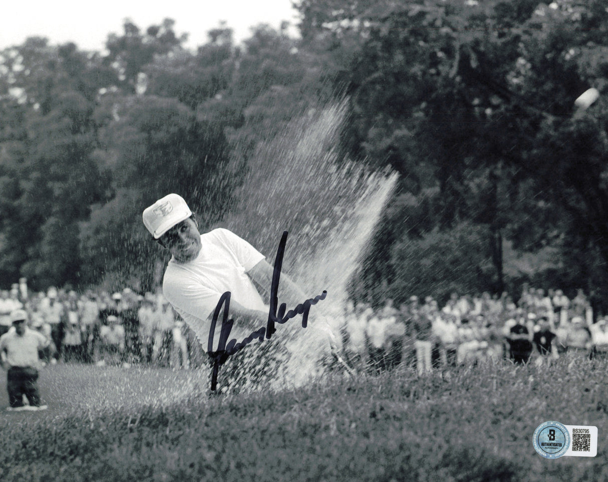 Gary Player Autographed 8x10 Photo Beckett BAS QR #BS30795