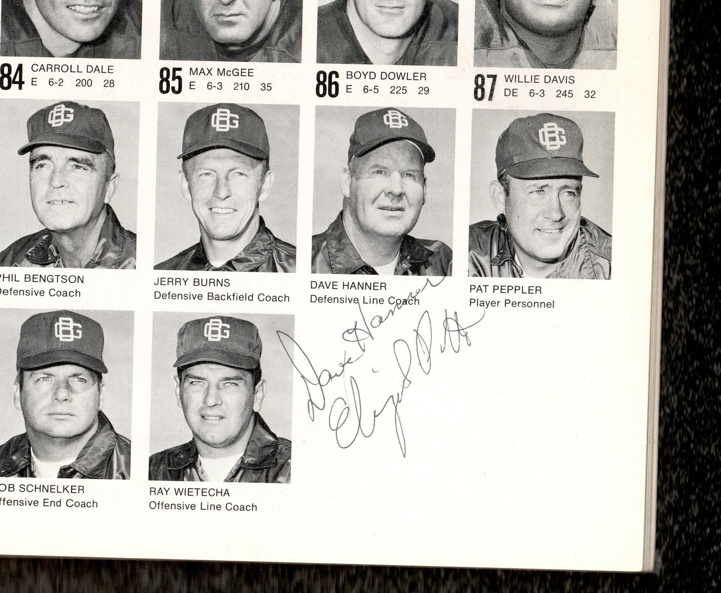 1968 Green Bay Packers Autographed Super Bowl II Program With 21 Signatures Including Bart Starr & Henry Jordan Beckett BAS #AE16479