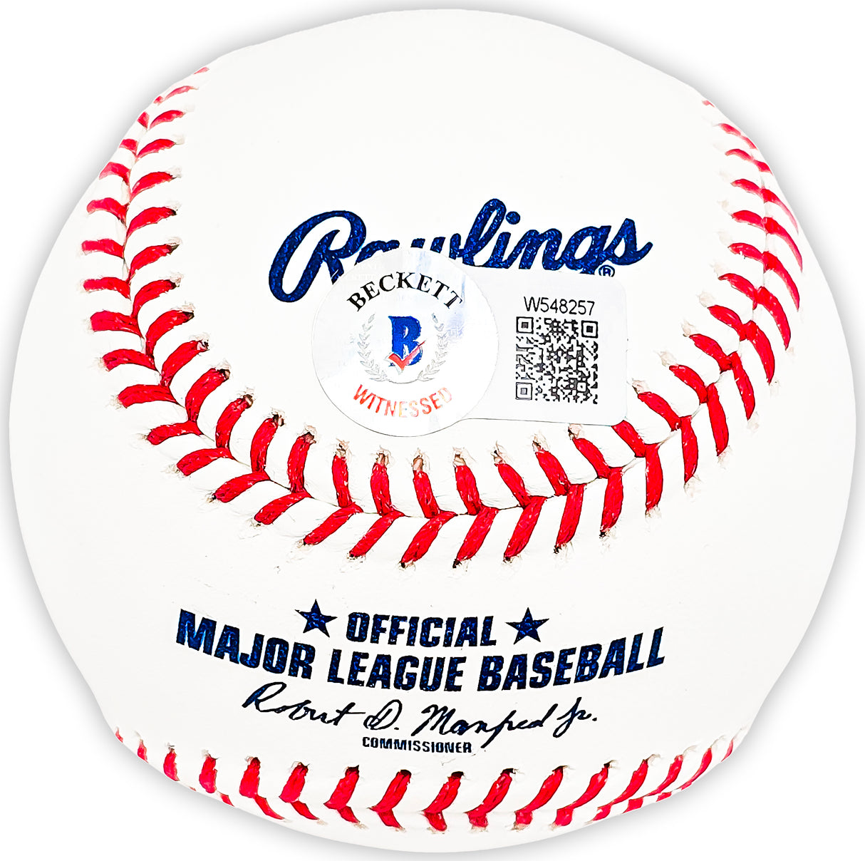 Michael Busch Autographed Baseball Chicago Cubs "MLB Debut 4/25/23" Beckett BAS Witness Stock #216943