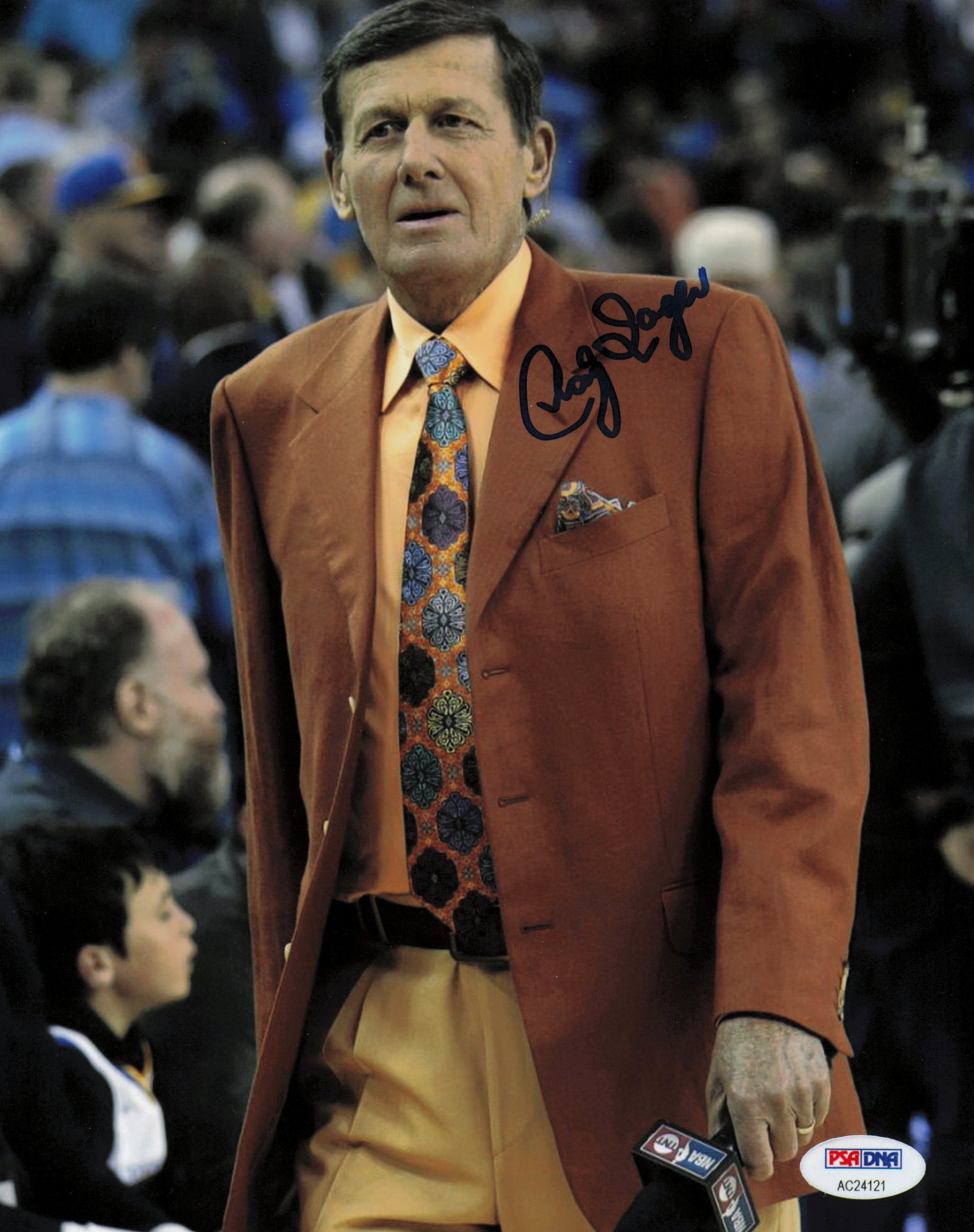 Craig Sager Autographed 8x10 Photo TNT NBA PSA/DNA #AC24121