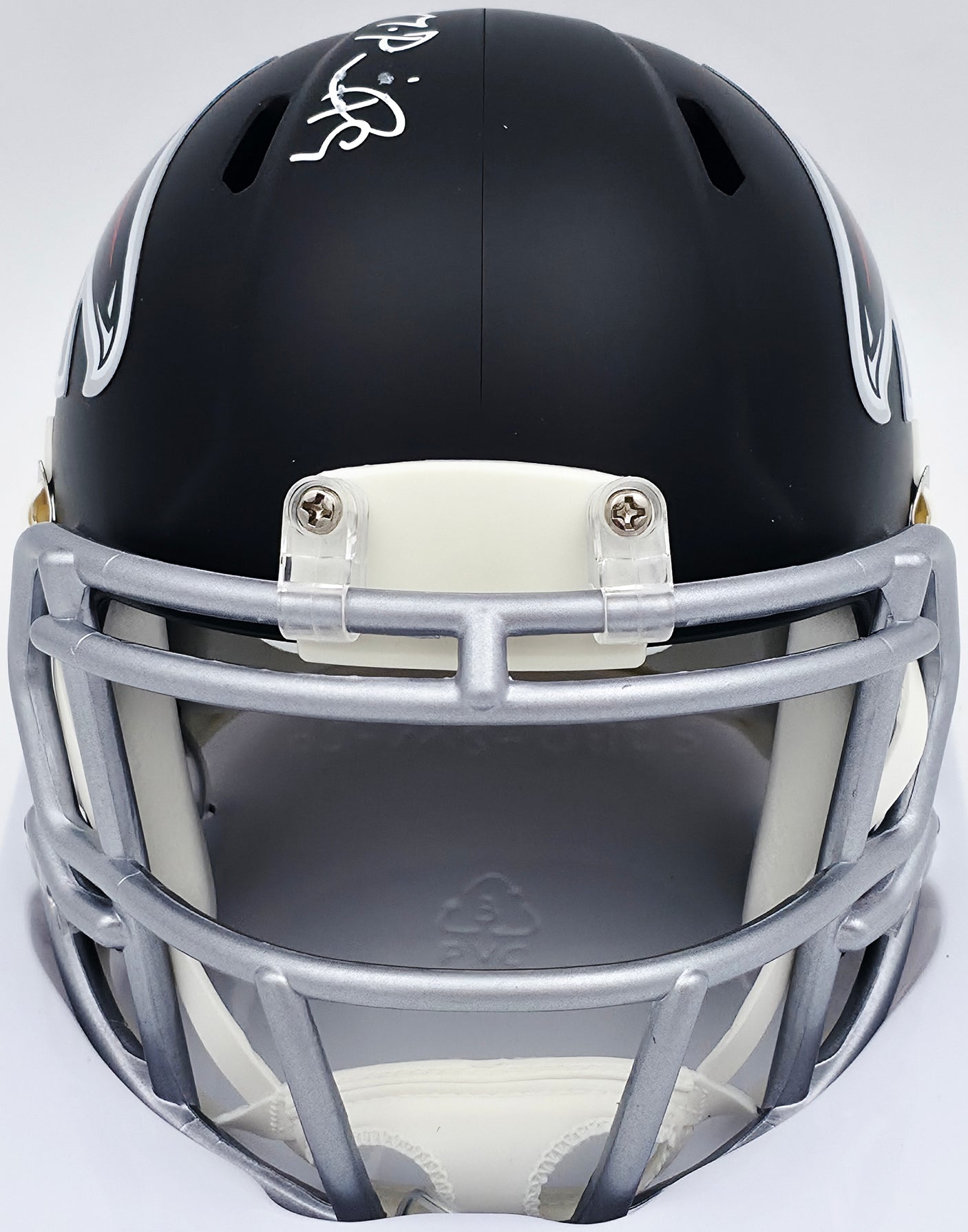 Michael Penix Jr. Autographed Atlanta Falcons Black Speed Mini Helmet Beckett BAS Witness #2W906733