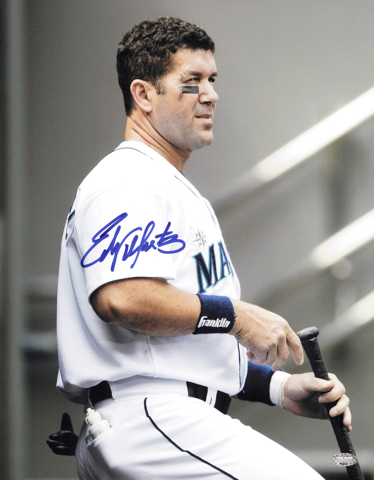 Edgar Martinez Autographed 11x14 Photo Seattle Mariners MCS Holo #64223