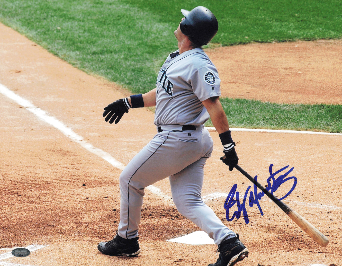Edgar Martinez Autographed 11x14 Photo Seattle Mariners MCS Holo #64226
