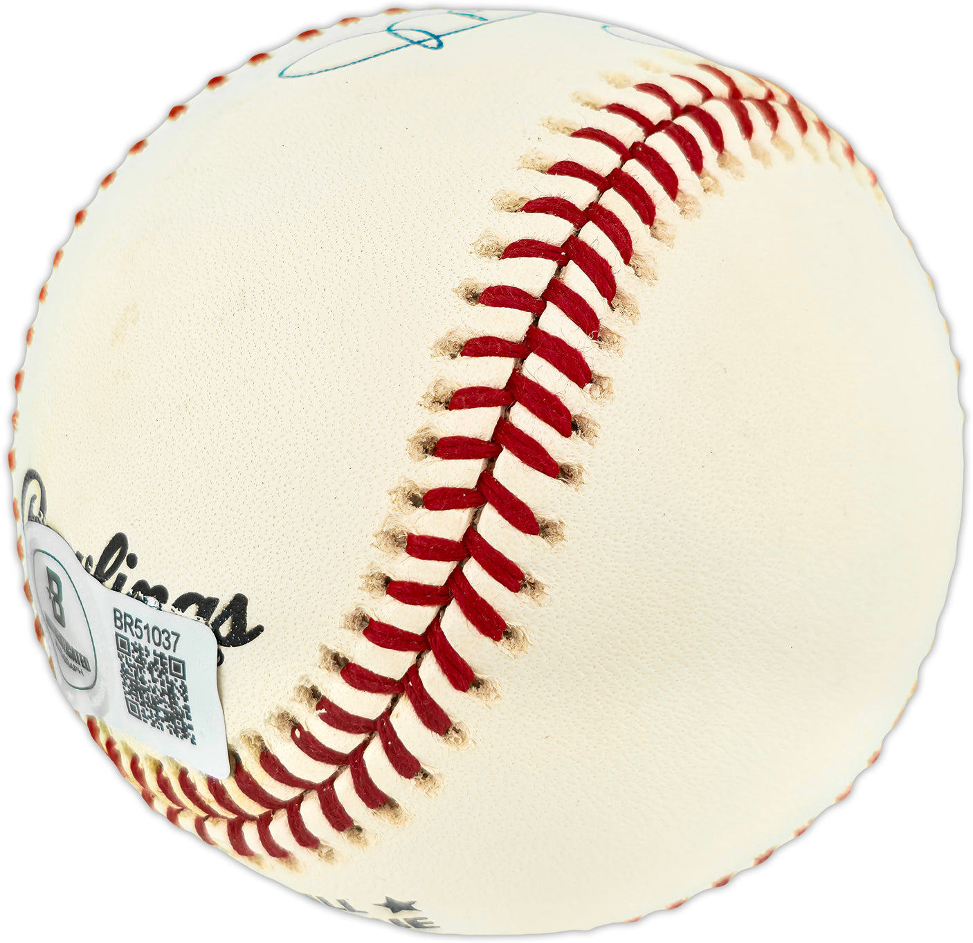 Mike Schmidt Autographed Official NL Baseball Philadelphia Phillies Beckett BAS QR #BR51037