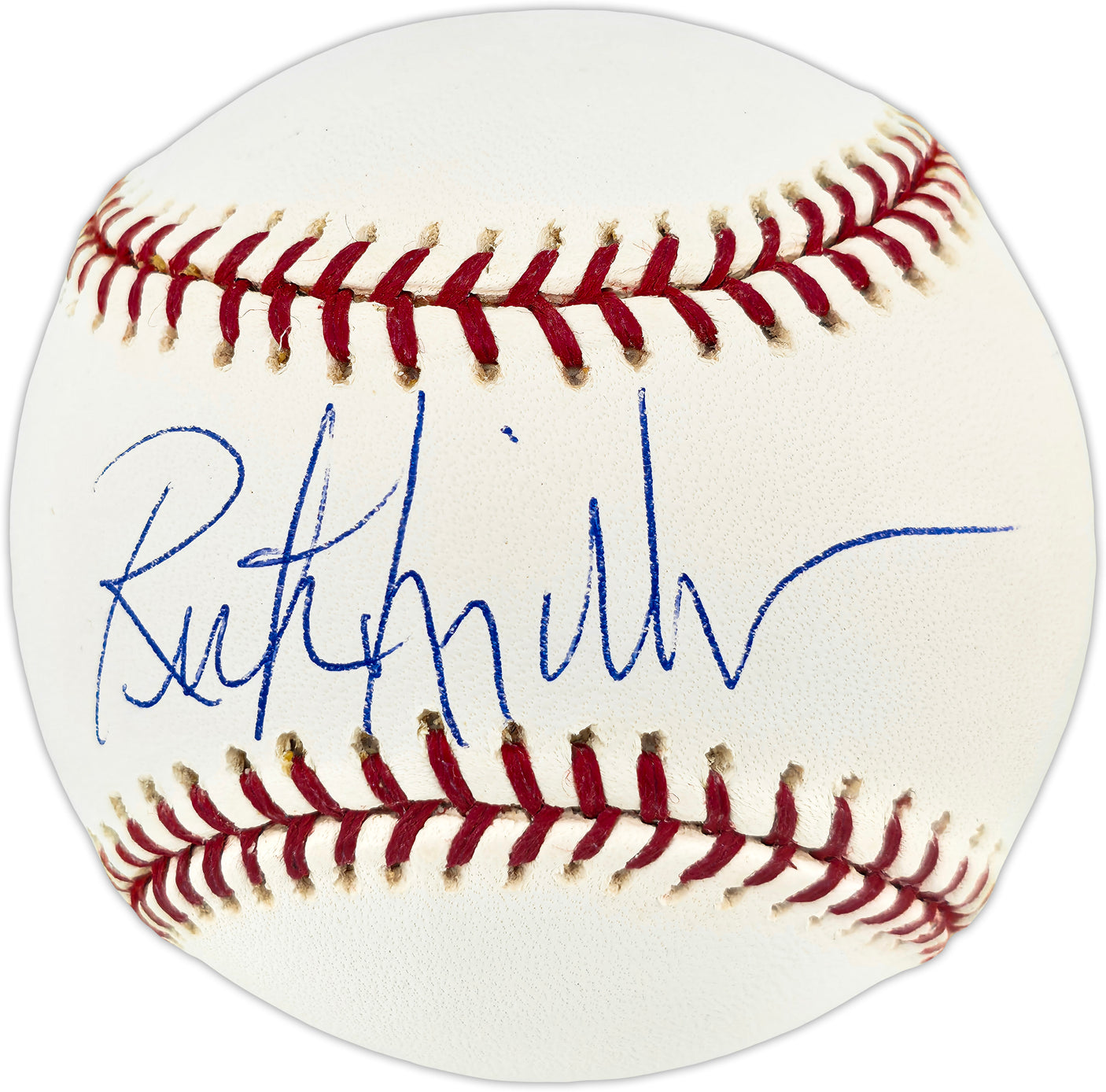 Rick Miller Autographed Official MLB Baseball Boston Red Sox Beckett BAS QR #BR51098