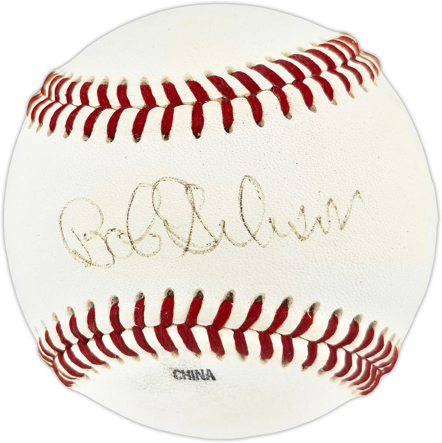Bob Gibson Autographed Official Little League Baseball St. Louis Cardinals Beckett BAS QR #BR51137
