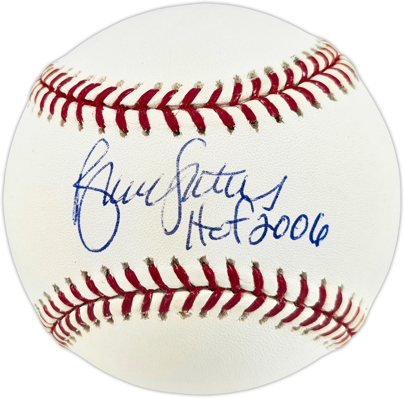 Bruce Sutter Autographed Official MLB Baseball St. Louis Cardinals "HOF 2006" Beckett BAS QR #BR51227