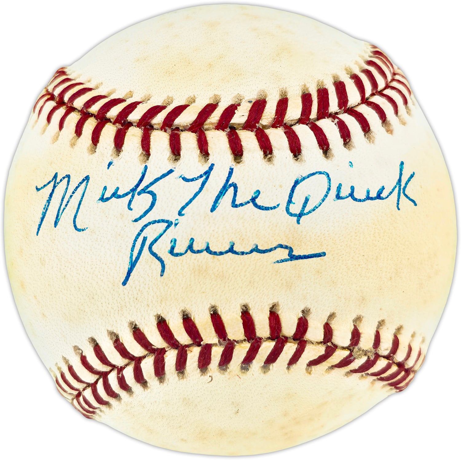 Mickey Rivers Autographed Official 1978 World Series Logo Baseball New York Yankees "The Quick" Beckett BAS QR #BR51271