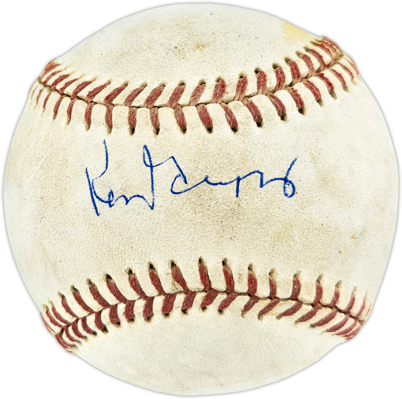 Ken Griffey Sr. Autographed Official Game Used MacPhail AL Baseball New York Yankees Beckett BAS Witness #2W796828