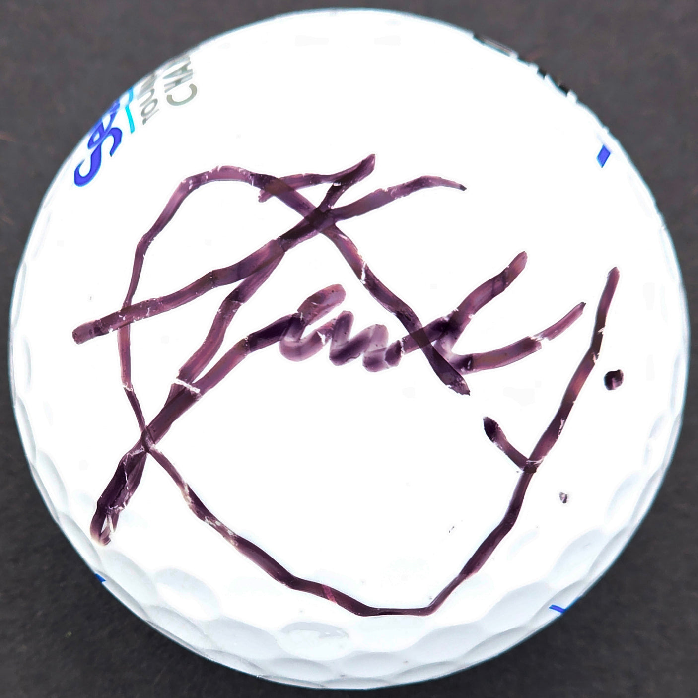 Xander Schauffele Autographed Pinnacle Sentry Golf Ball Beckett BAS #AE16633