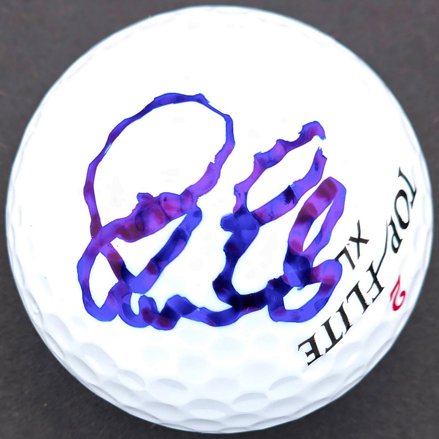 Ernie Els Autographed Top Flite Golf Ball Beckett BAS #AE16637