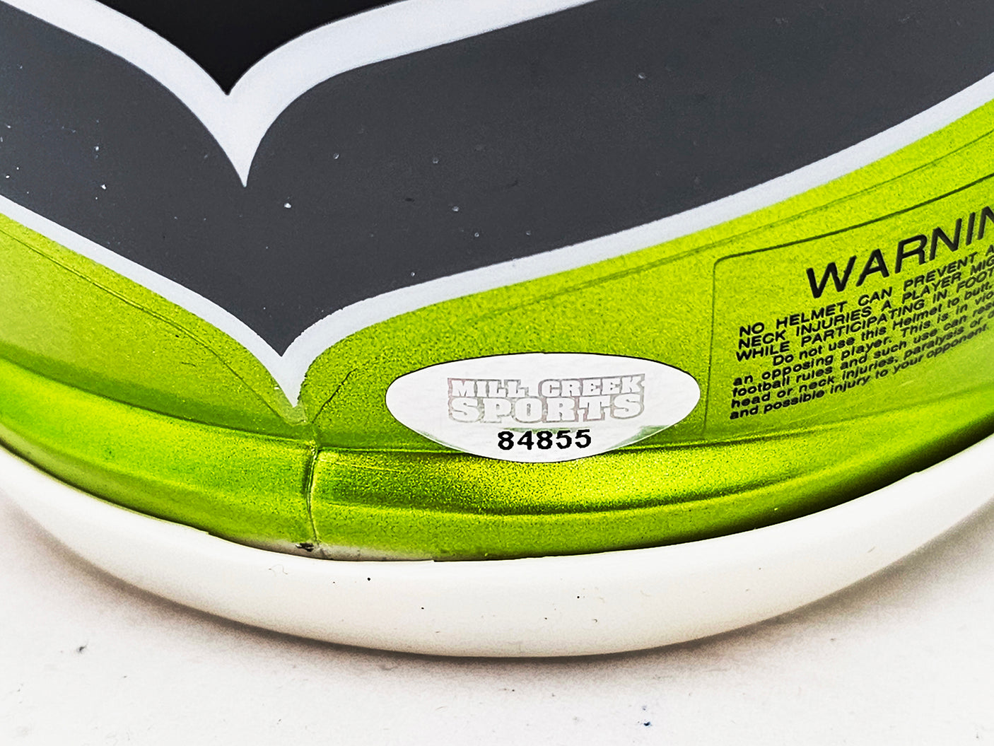 Devon Witherspoon Autographed Seattle Seahawks Flash Green Speed Mini Helmet MCS Holo Stock #216009