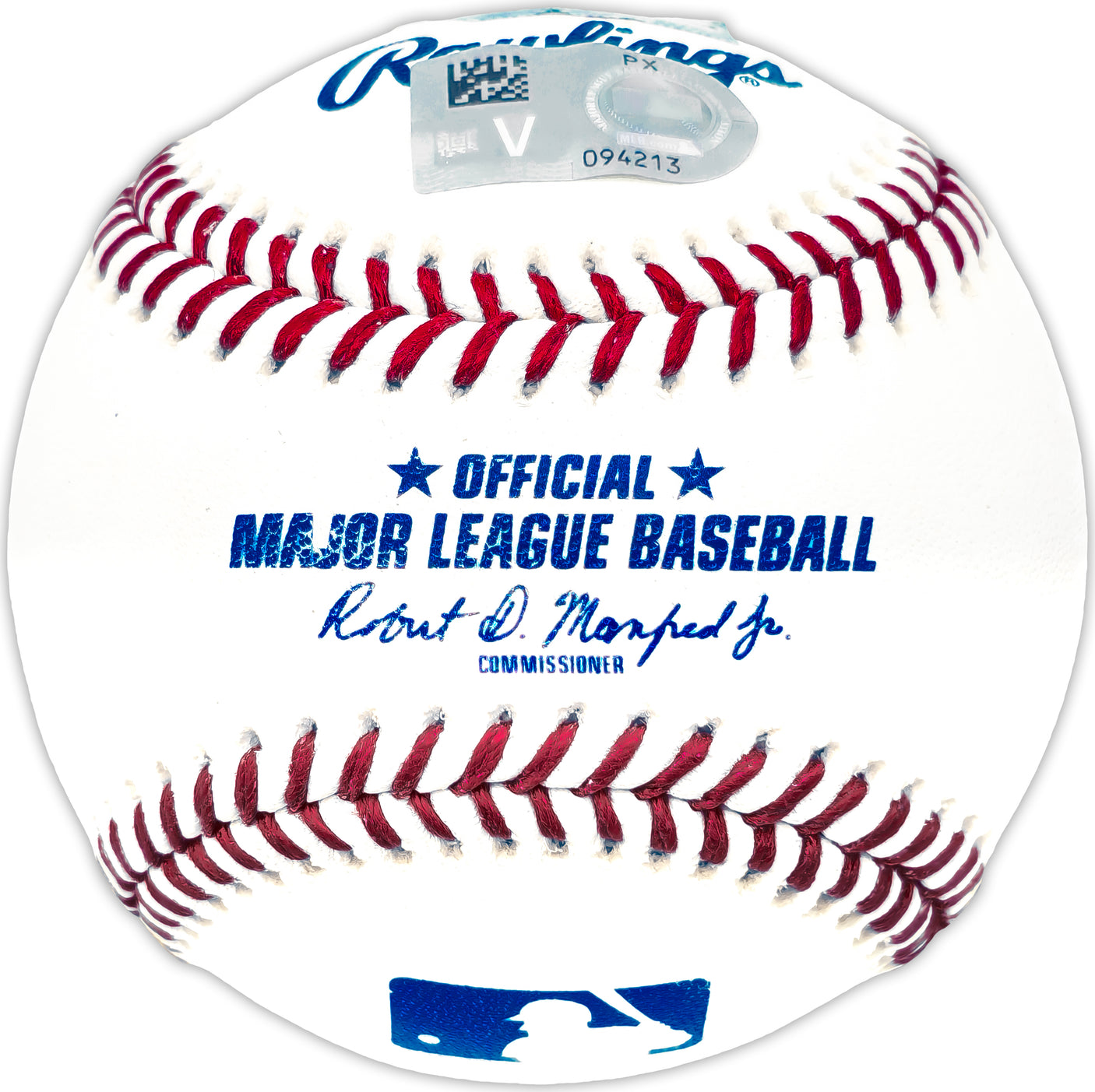 Wyatt Langford Autographed Official MLB Baseball Texas Rangers "MLB Debut 3-28-24" Fanatics and MLB Holo Stock #232809