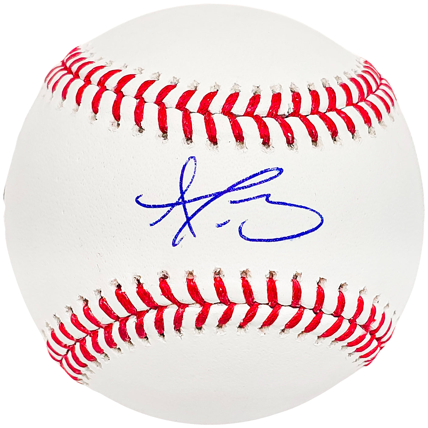 Dustin May Autographed Official MLB Baseball Los Angeles Dodgers Fanatics Holo #JD830988
