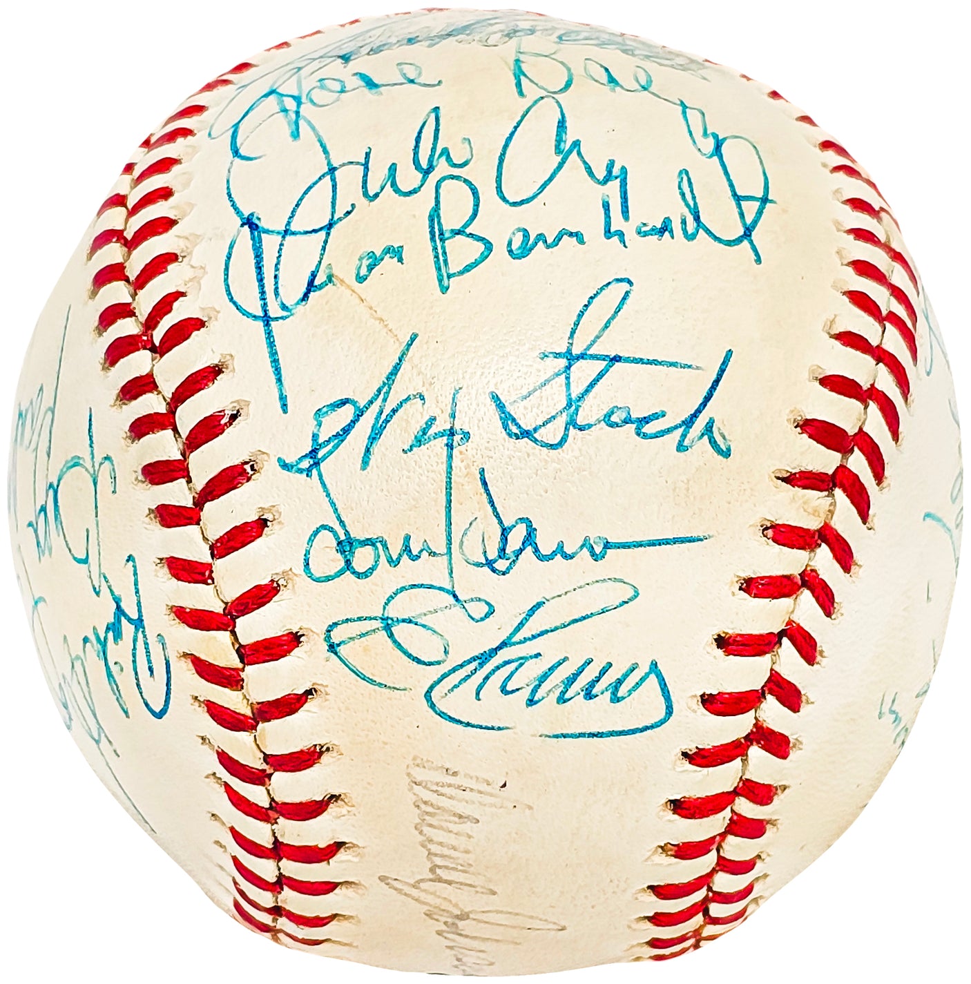 1979 Seattle Mariners Team Signed Autographed Official MacPhail AL Baseball With 27 Signatures SKU #218506