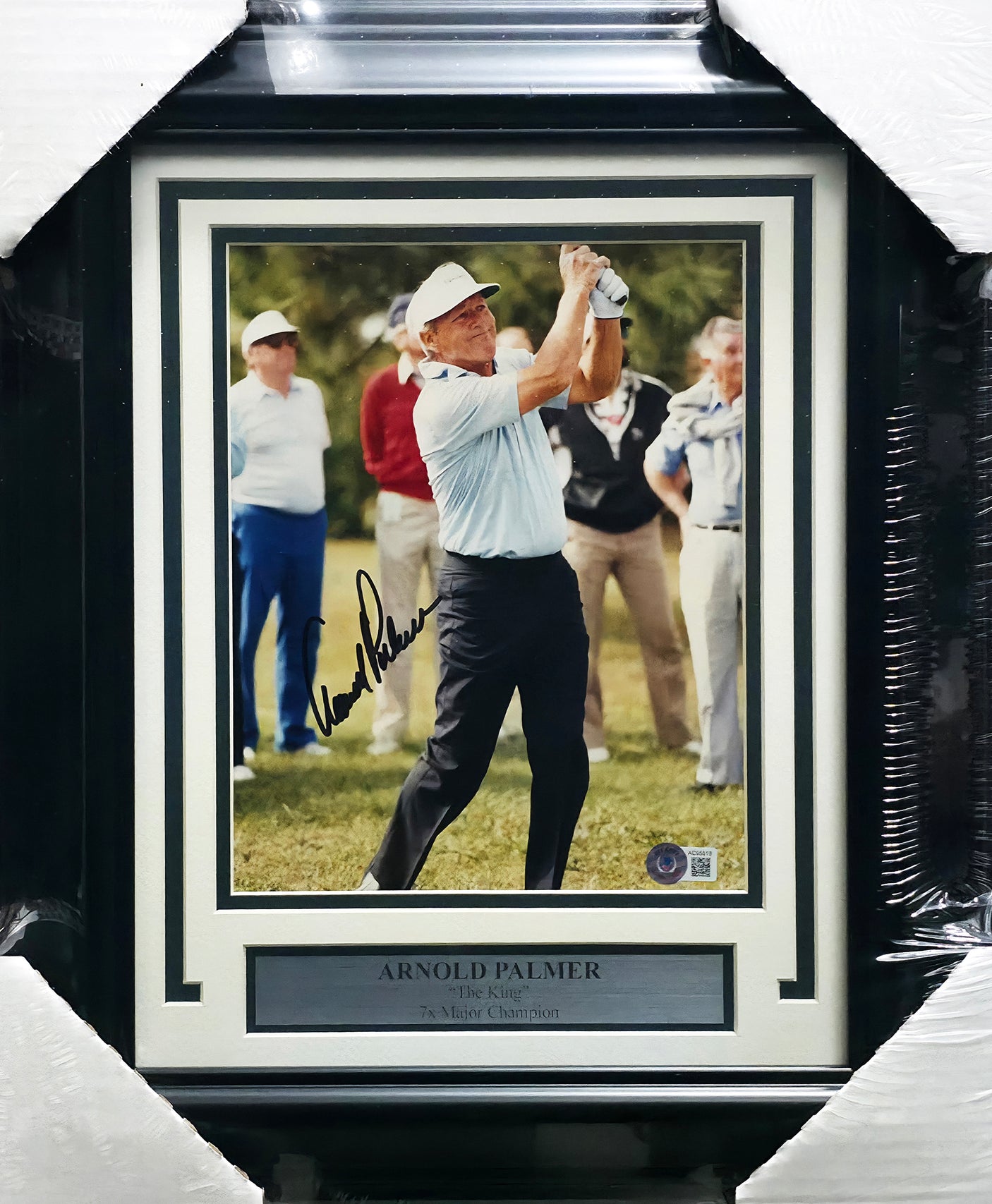 Arnold Palmer Autographed Framed 8x10 Photo Beckett BAS #AC95518