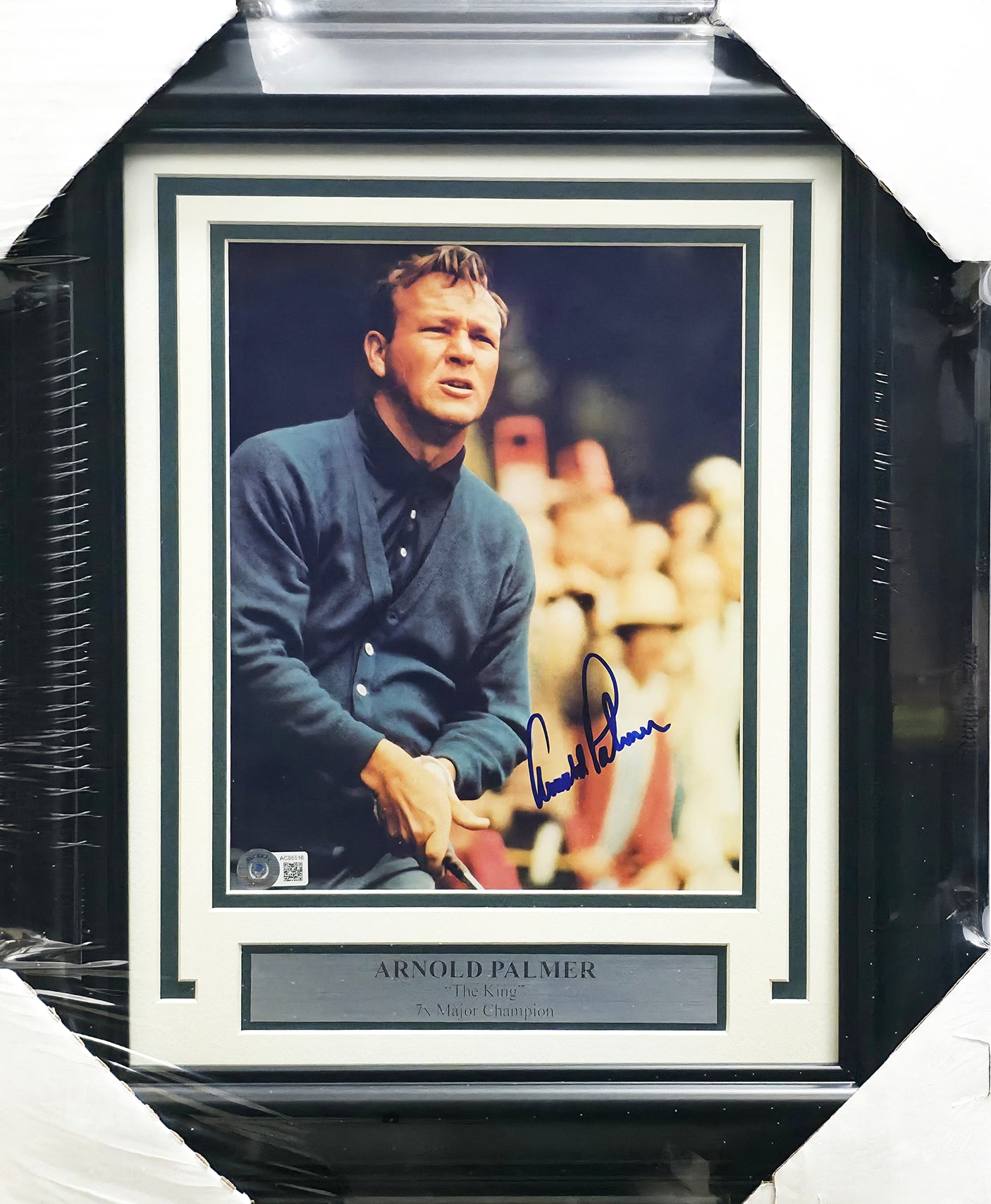 Arnold Palmer Autographed Framed 8x10 Photo Beckett BAS #AC95516