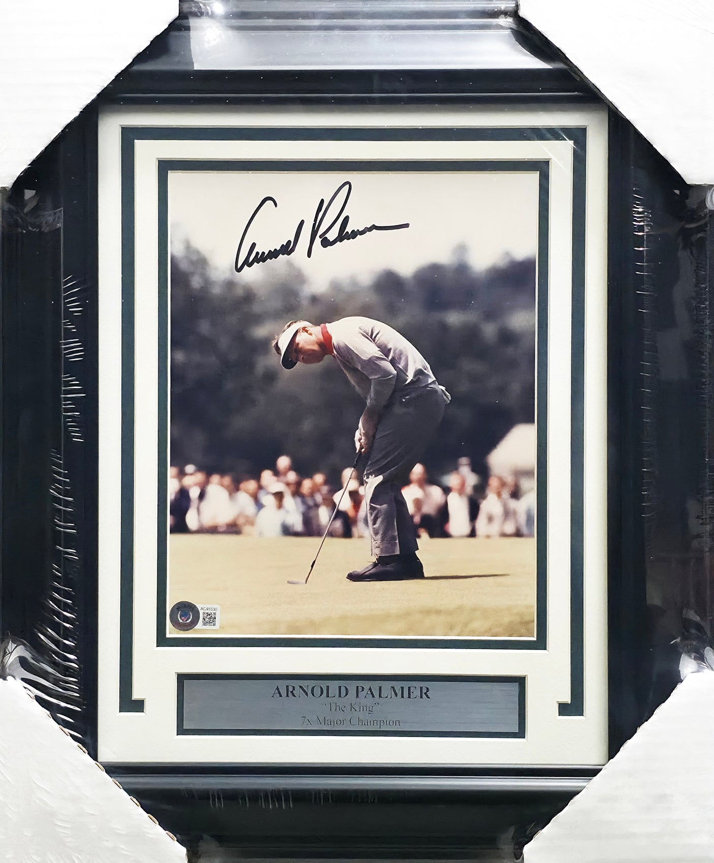 Arnold Palmer Autographed Framed 8x10 Photo Beckett BAS #AC95530