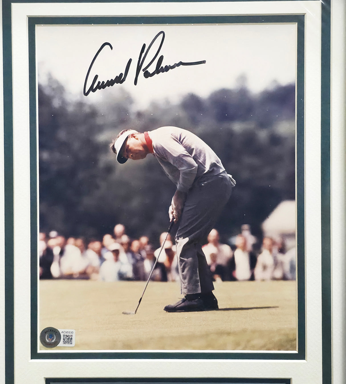 Arnold Palmer Autographed Framed 8x10 Photo Beckett BAS #AC95530